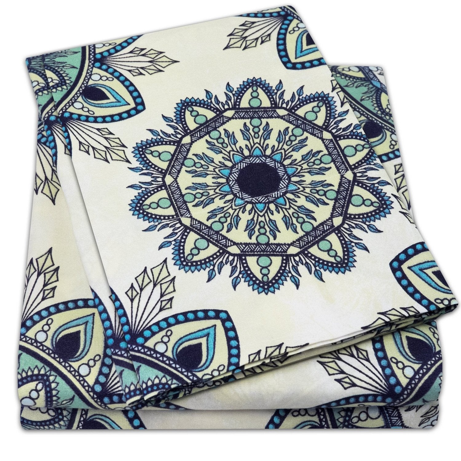 Classic 4-Piece Bed Sheet Set (Ashley) - Folded