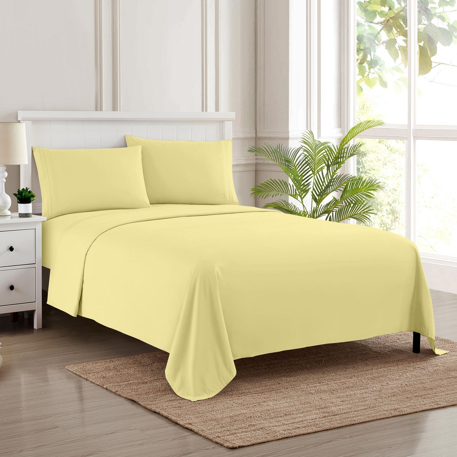 Pale best sale yellow blanket