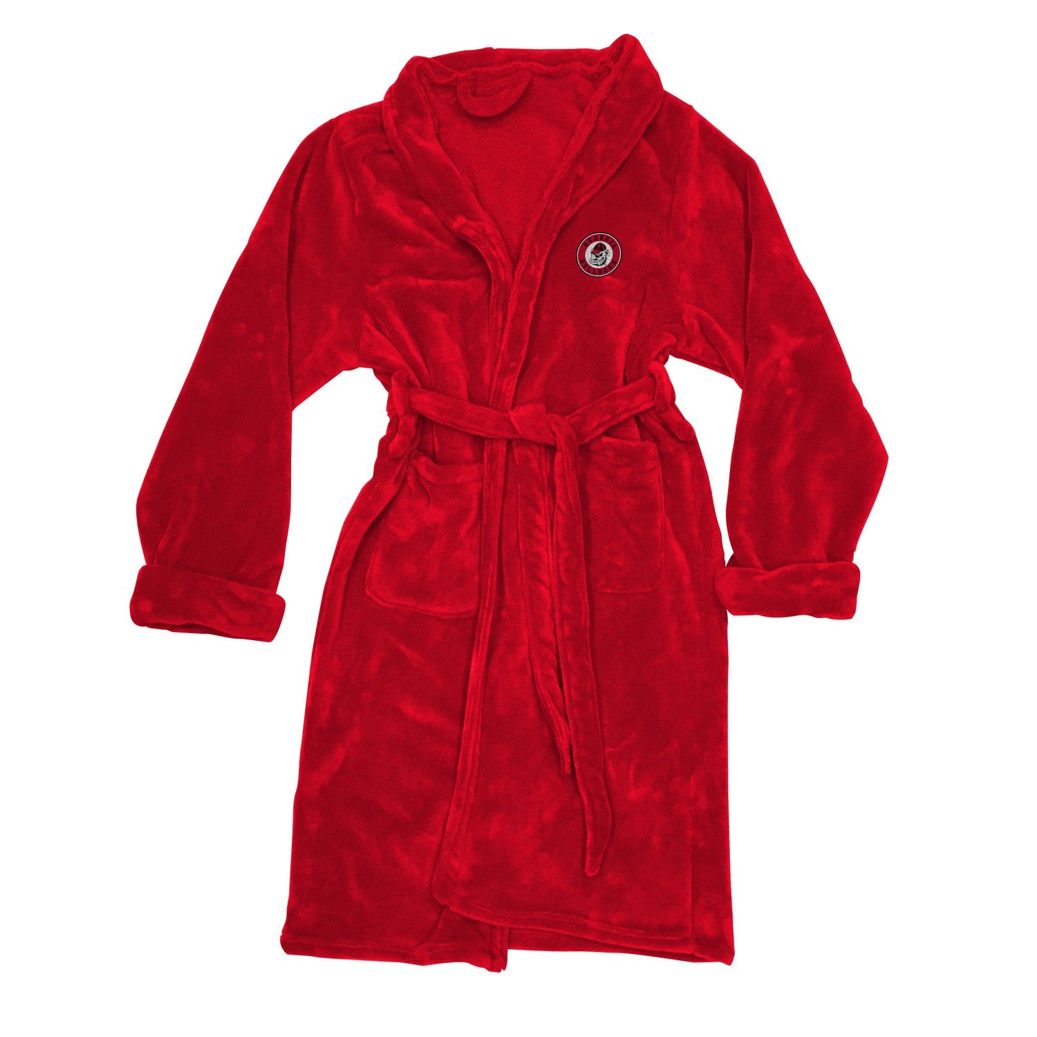 NCAA Mens Bathrobe Georgia Bulldogs Flat
