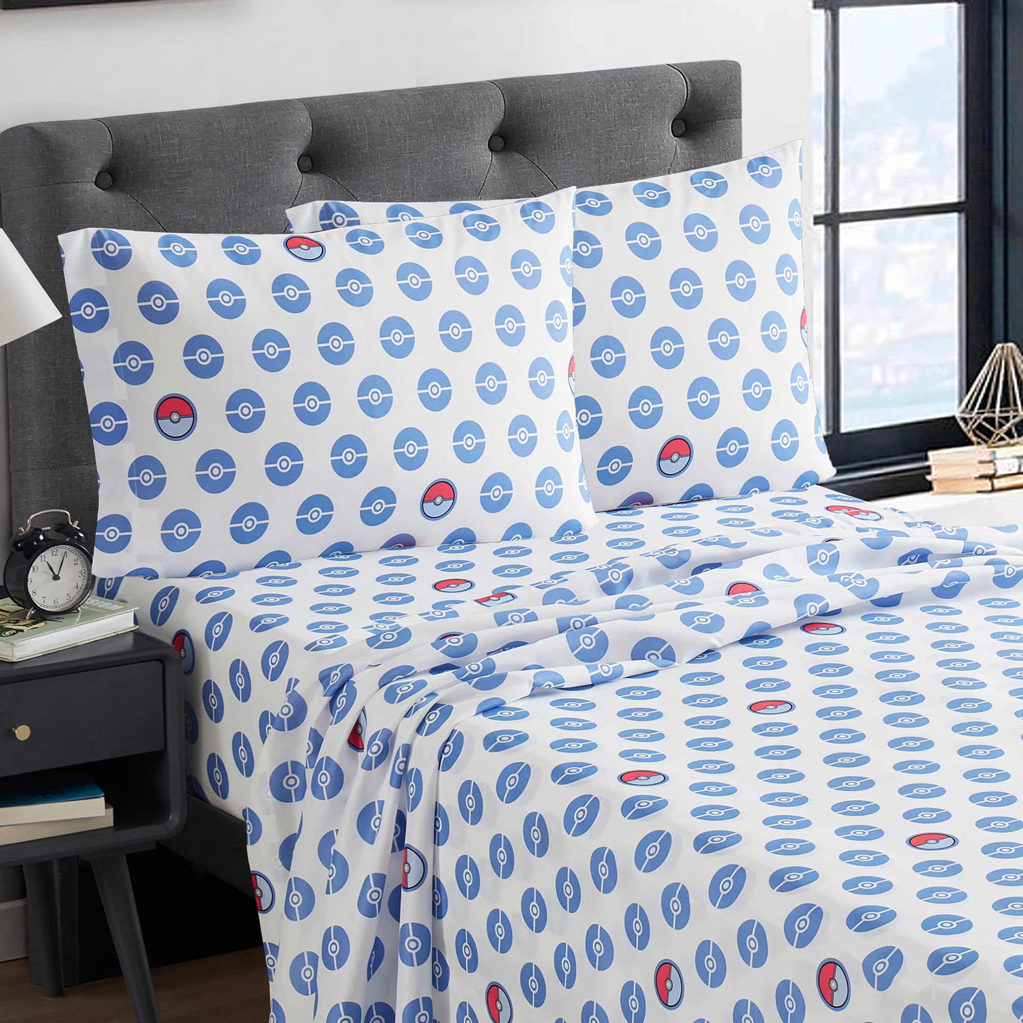 Pokémon Printed Microfiber Kids Sheet Set
