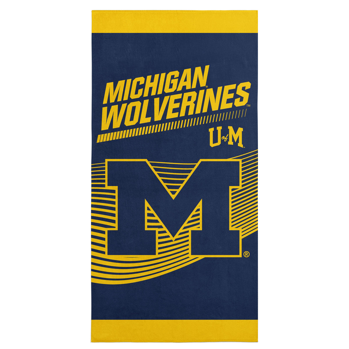 NCAA Officially Licensed Michigan Wolverines 30" x 60" Beach Towel