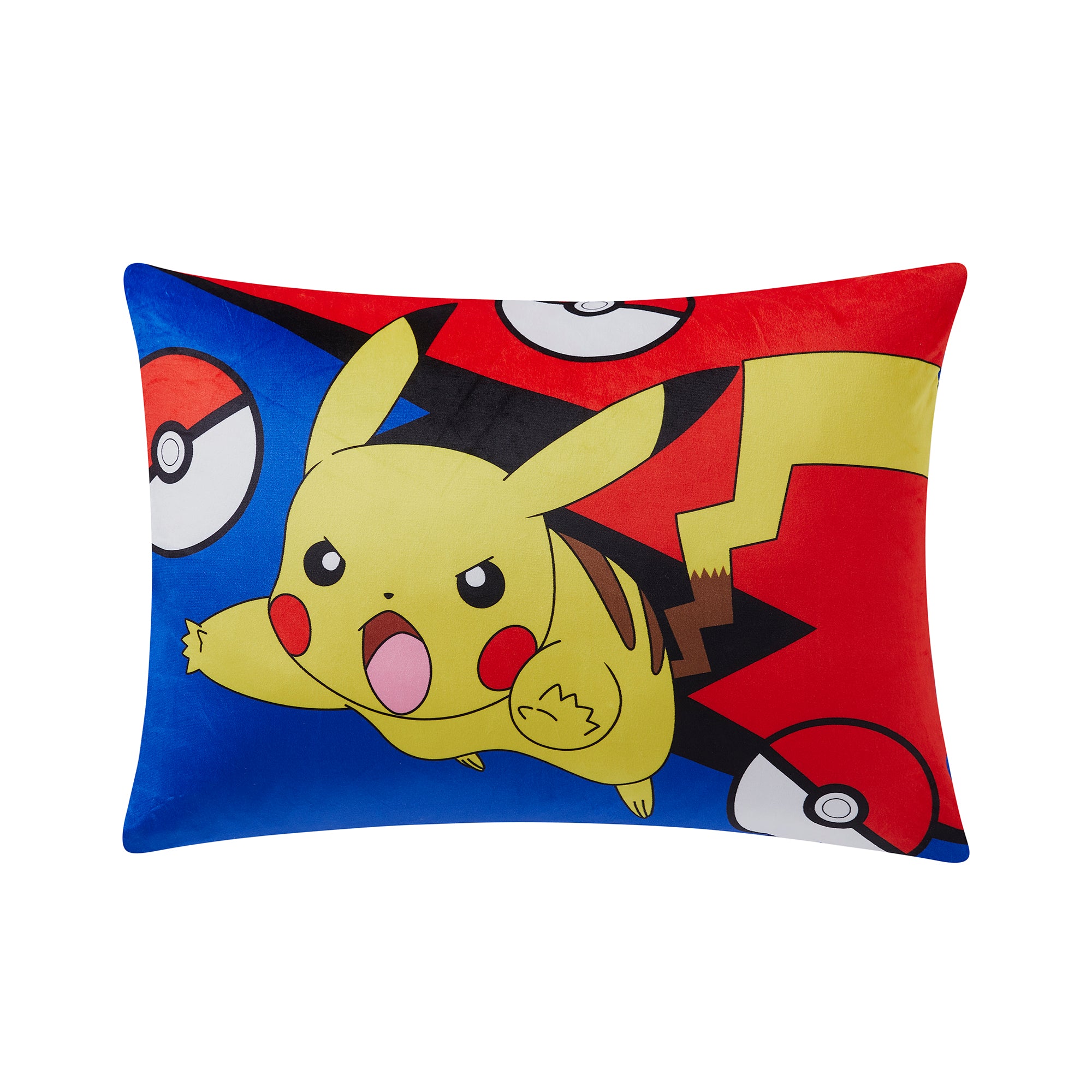 Pikachu Kids Reversible Pillow with Removable Shell