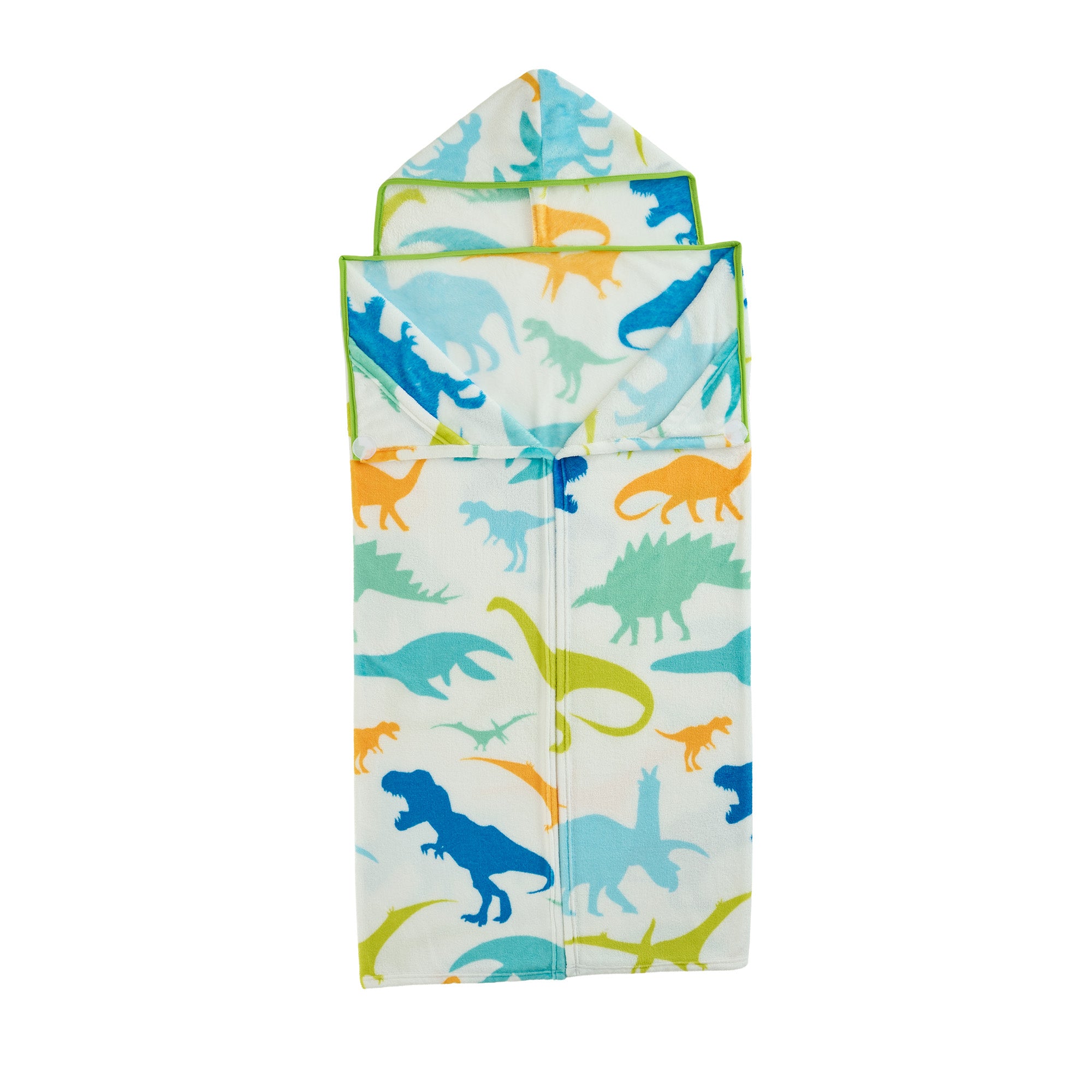 Kids' Hooded Blanket 50" Wide x 45" Length - Dinosaurs