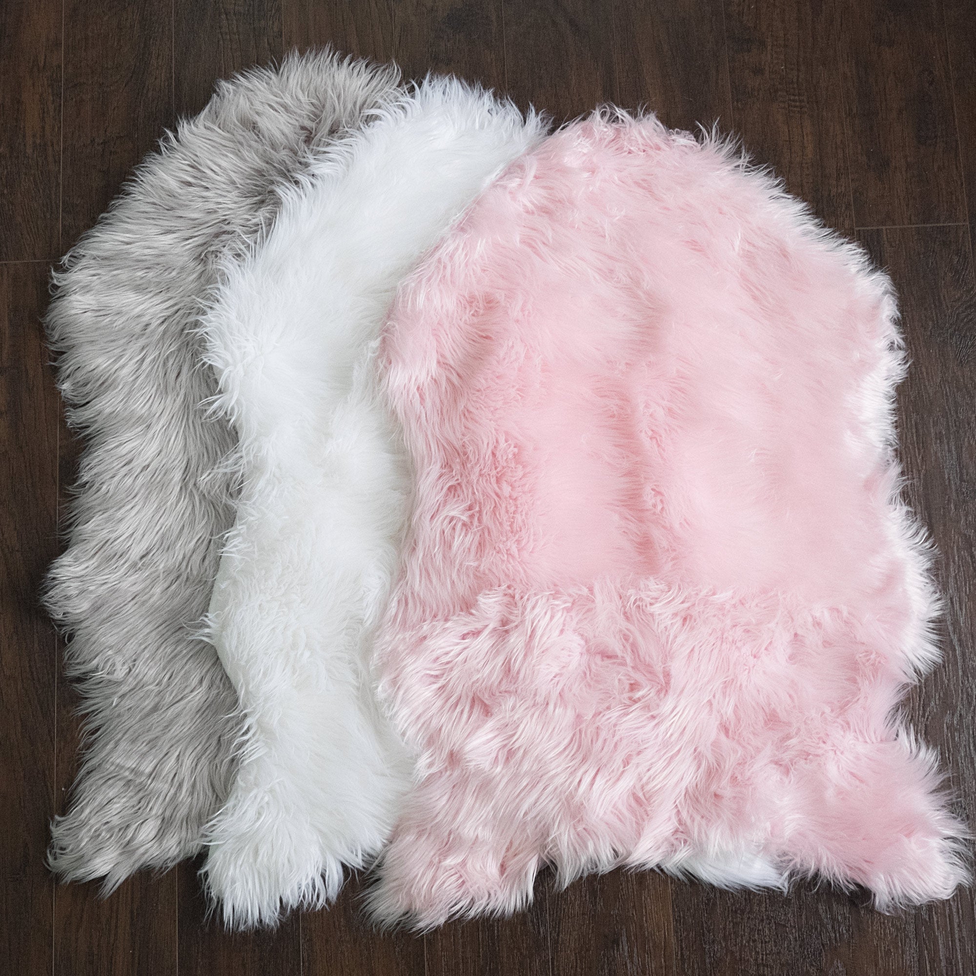 Fluffy Faux Sheepskin Fur Rug