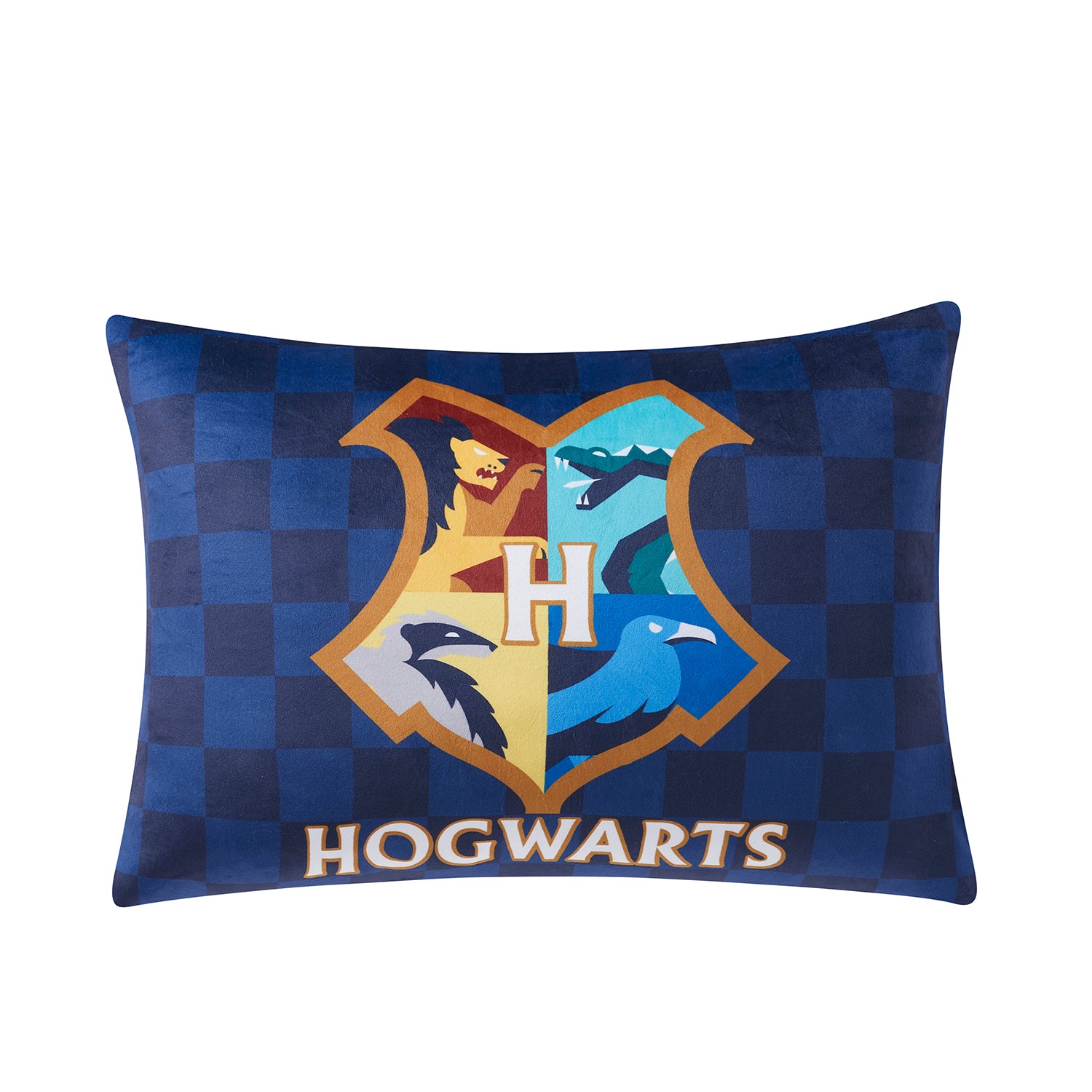 Harry Potter "Hogwarts" Kids Reversible Pillow with Removable Shell