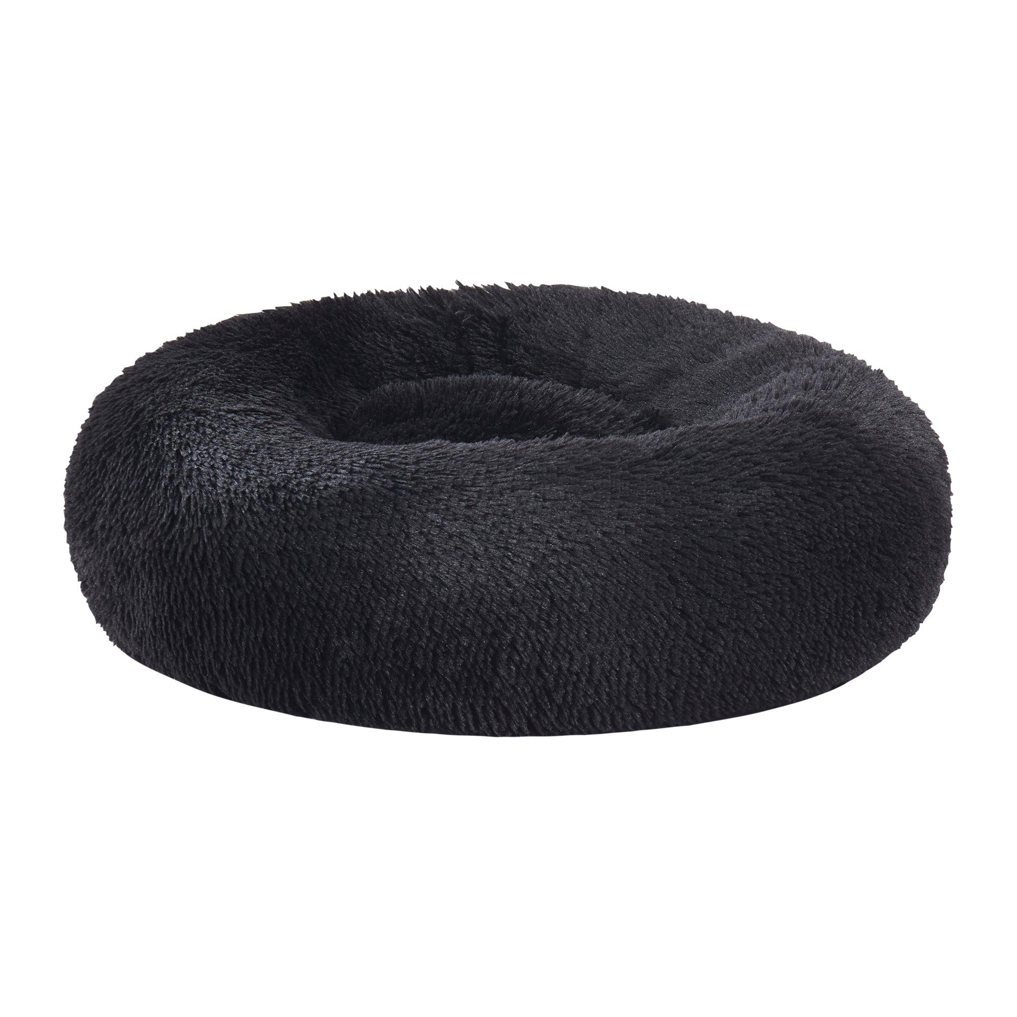 Round Shaggy Faux Fur Pet Beds