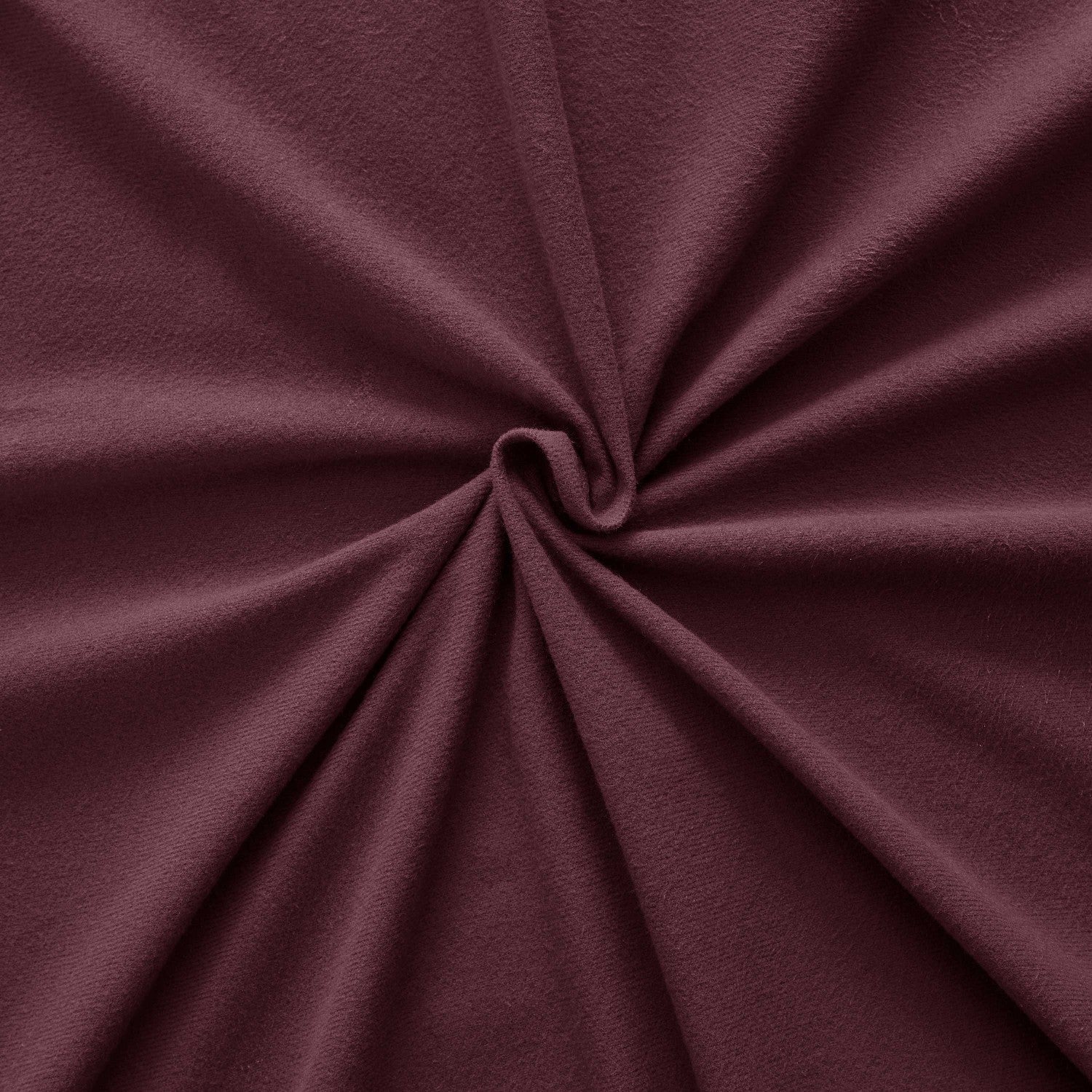 Flannel 4-Piece Sheet Set Burgundy - Detail