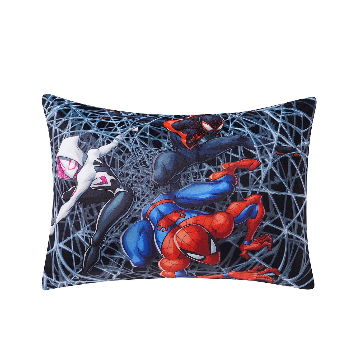 Spiderman & Friends, Kids Reversible Pillow with Removable Shell