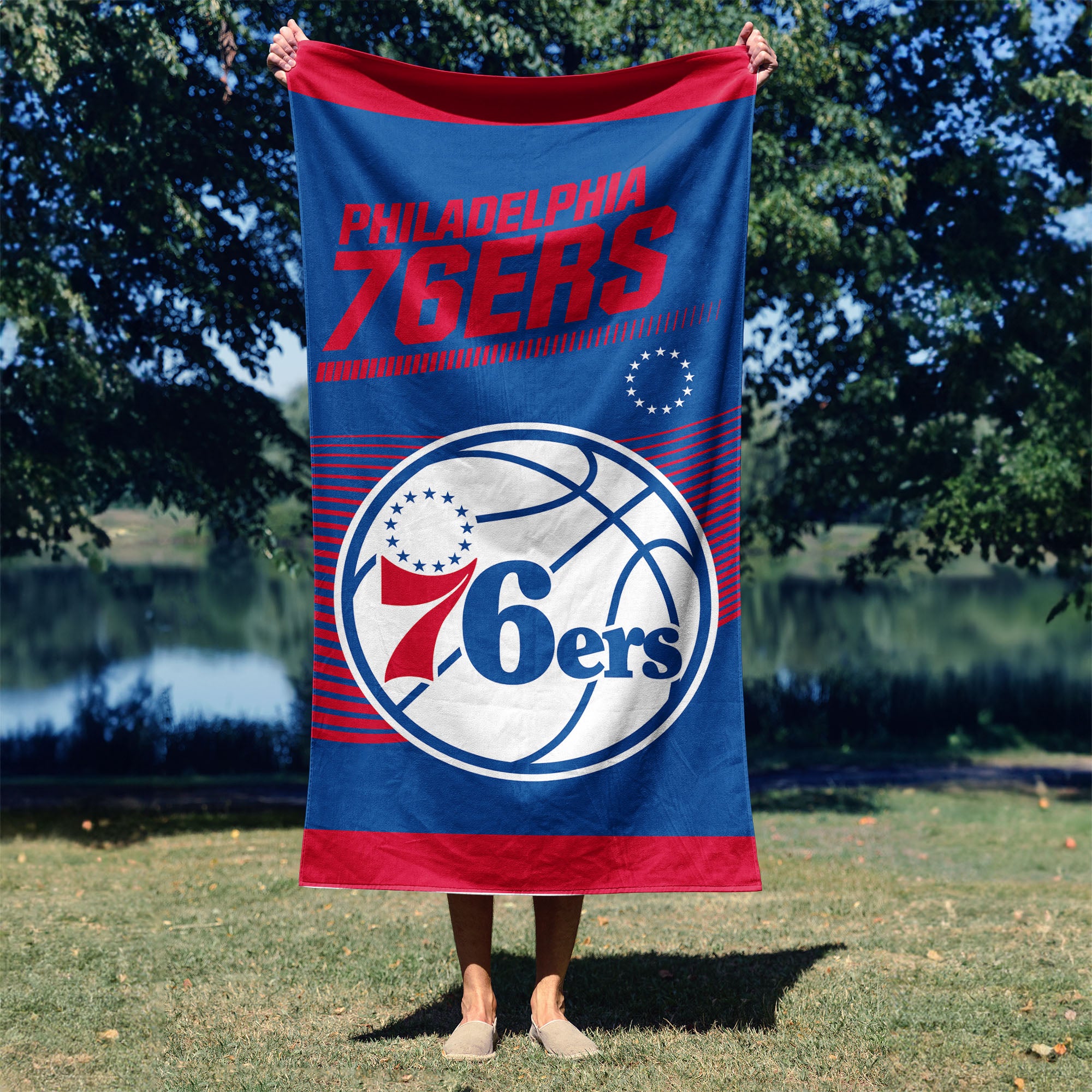 NBA Philadelphia 76ers 30" x 60" Beach Towel