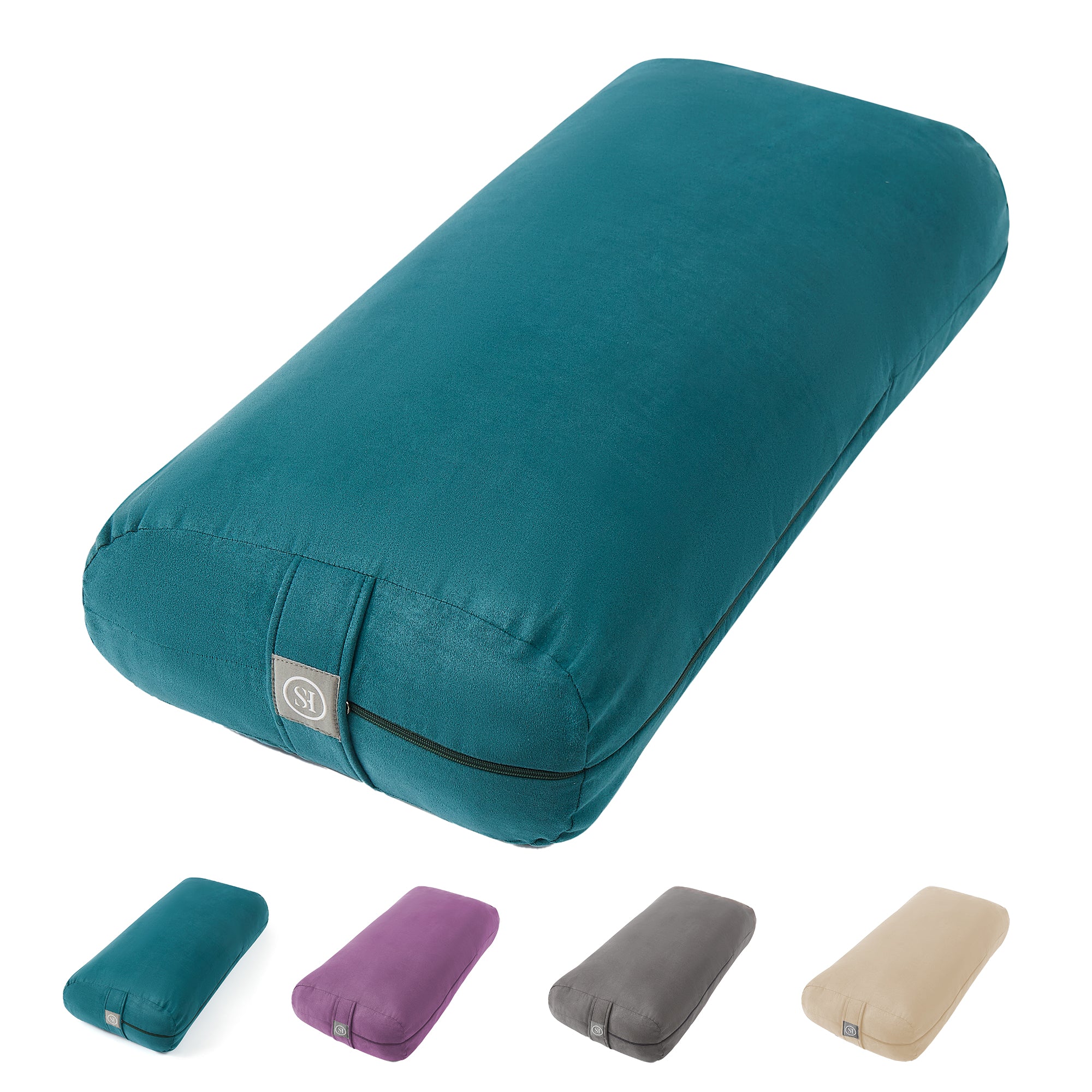 Rectangular Meditation Yoga Cushion Pillow 25 x 12 x 5