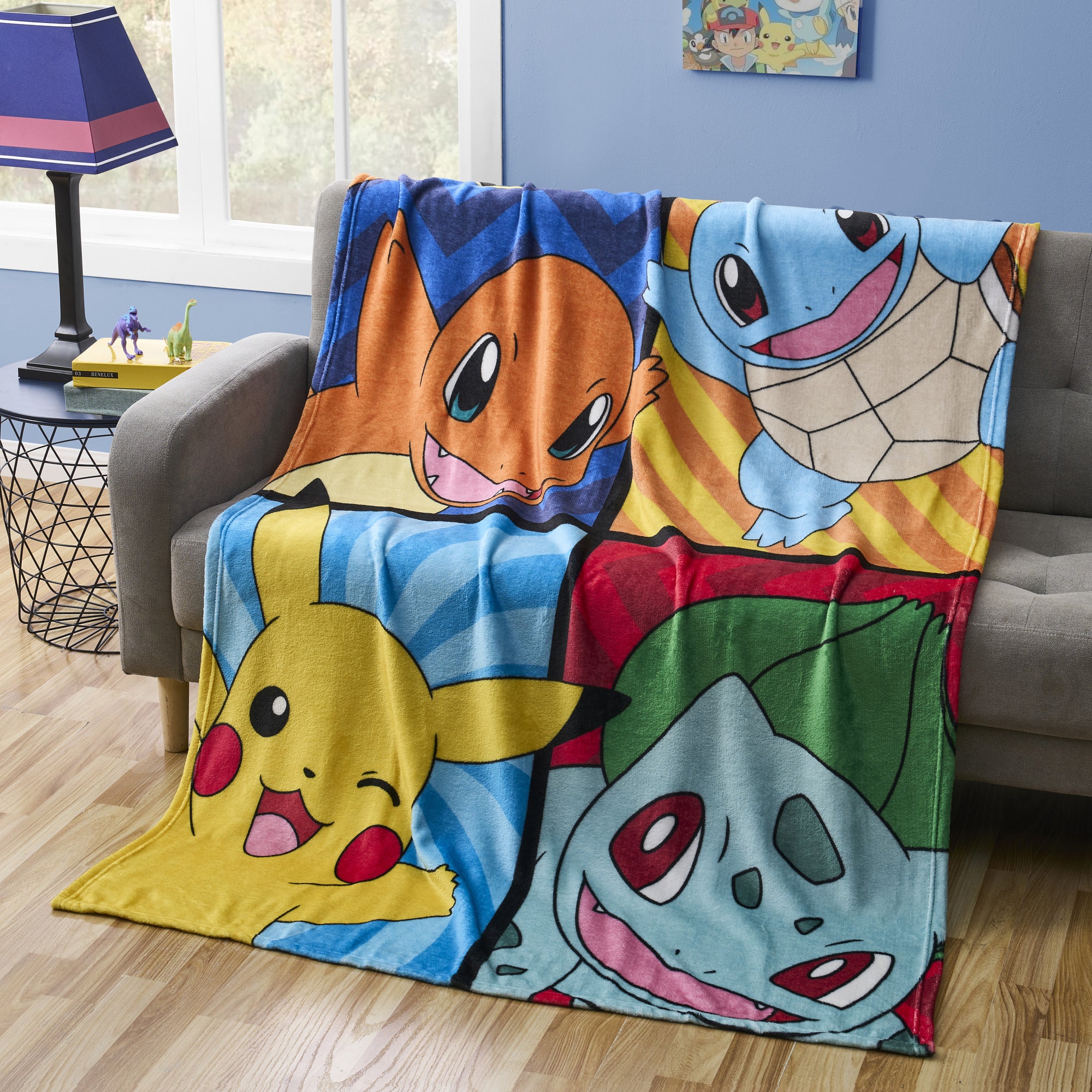 Pokémon Micro Raschel Throw Blanket 46"x60"