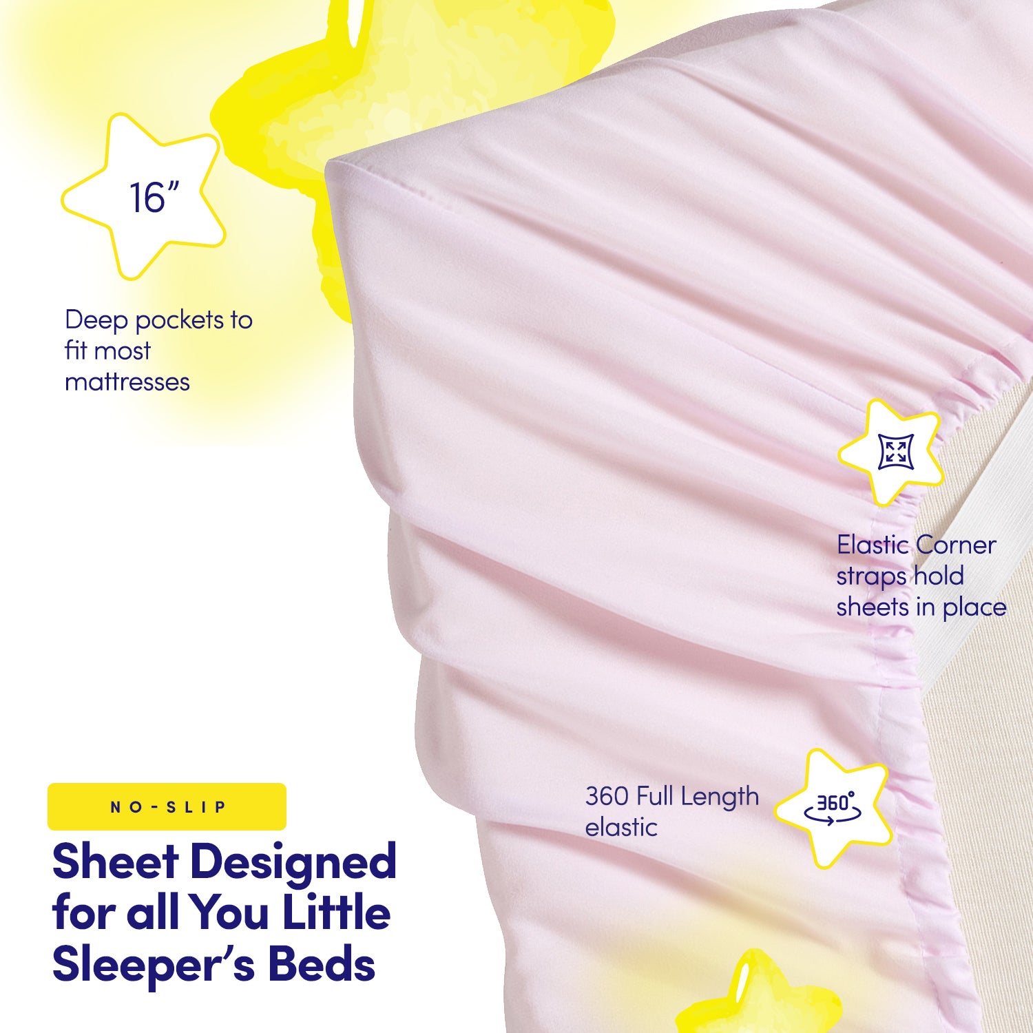Kids Hearts Printed Bed in a Bag Comforter & Sheet Set