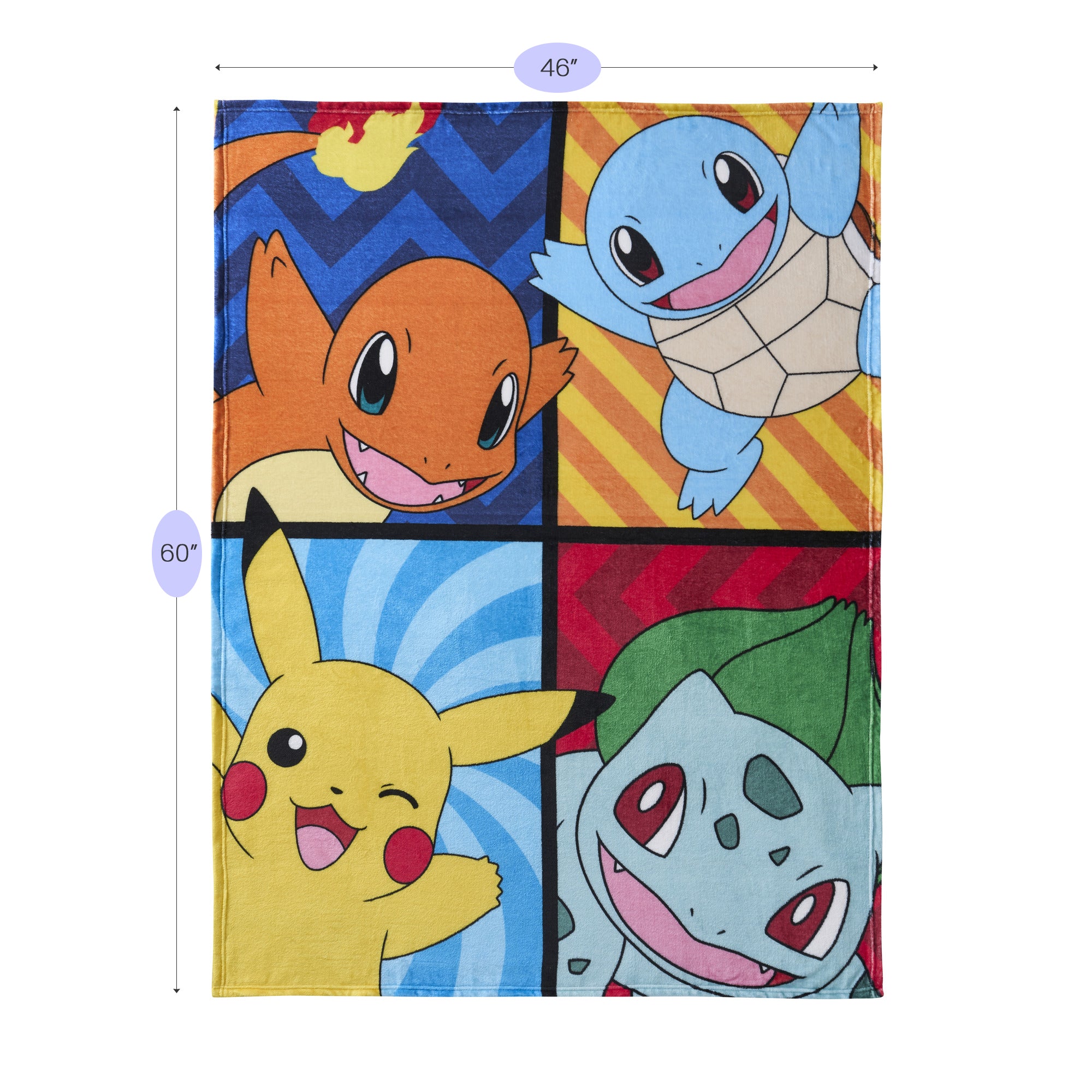 Pokémon Micro Raschel Throw Blanket 46"x60"