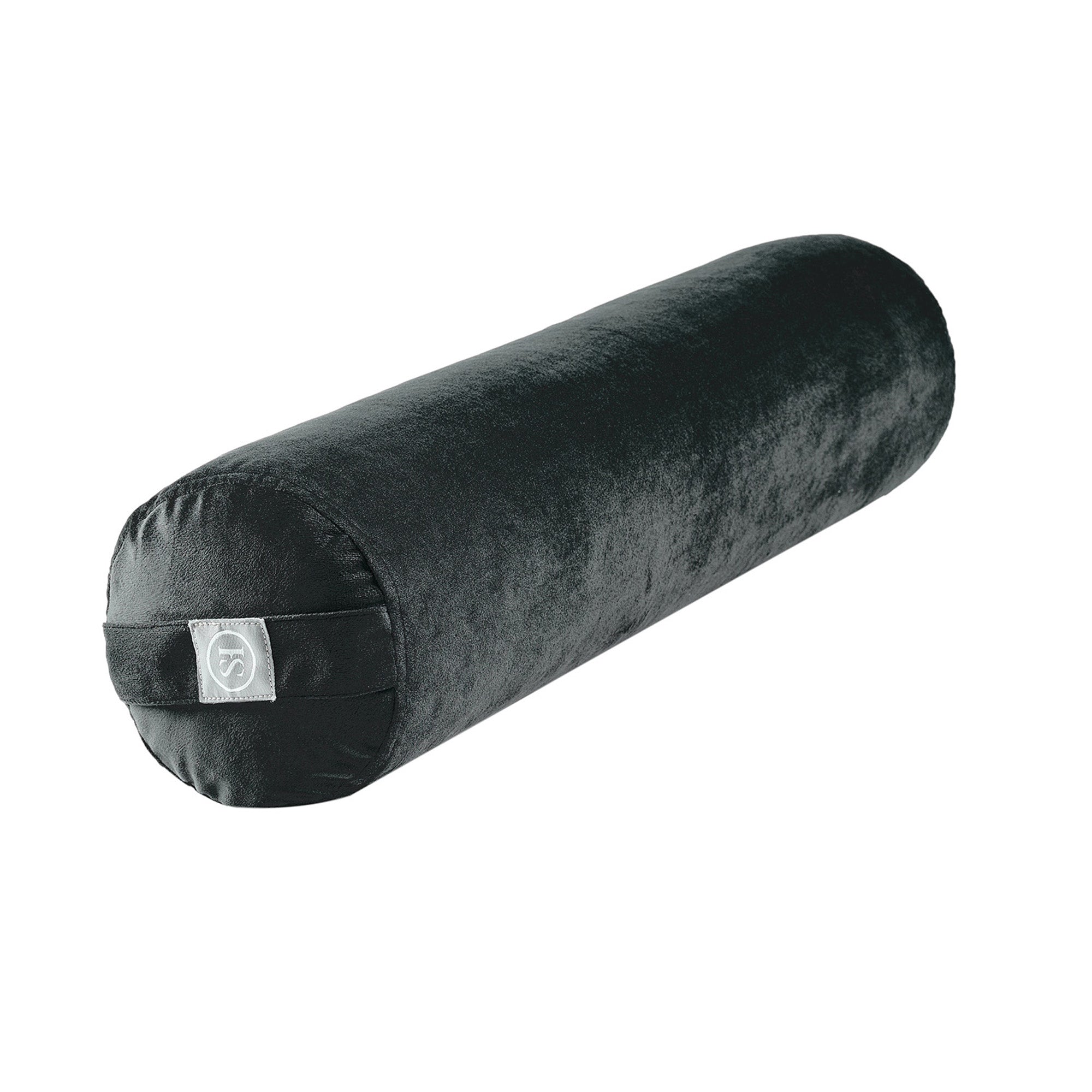 Yoga Bolster Pillow with a Removable Cover, 6" x 25"