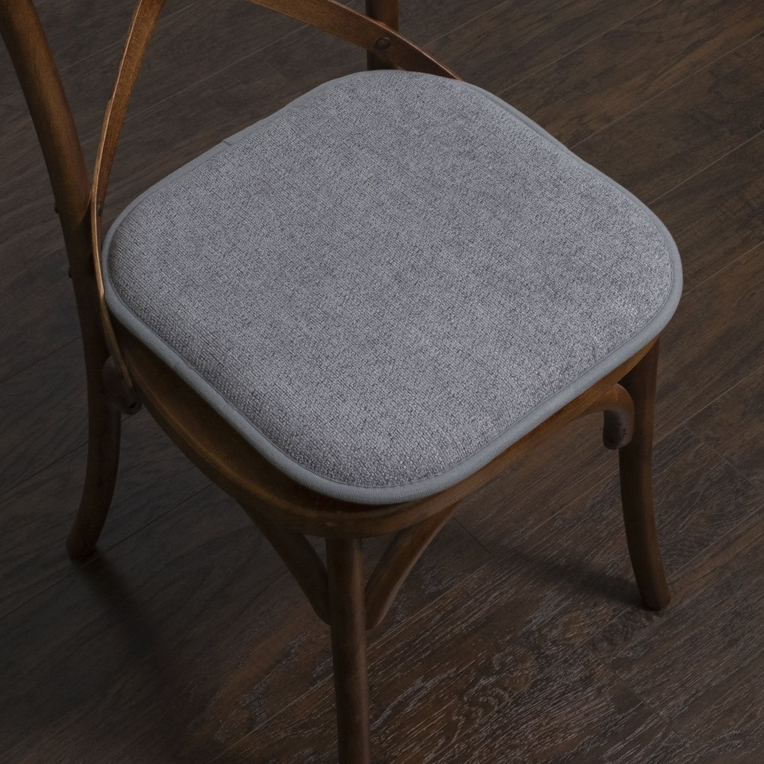 Alexis Chair Cushion Set Blue Gray - Chair