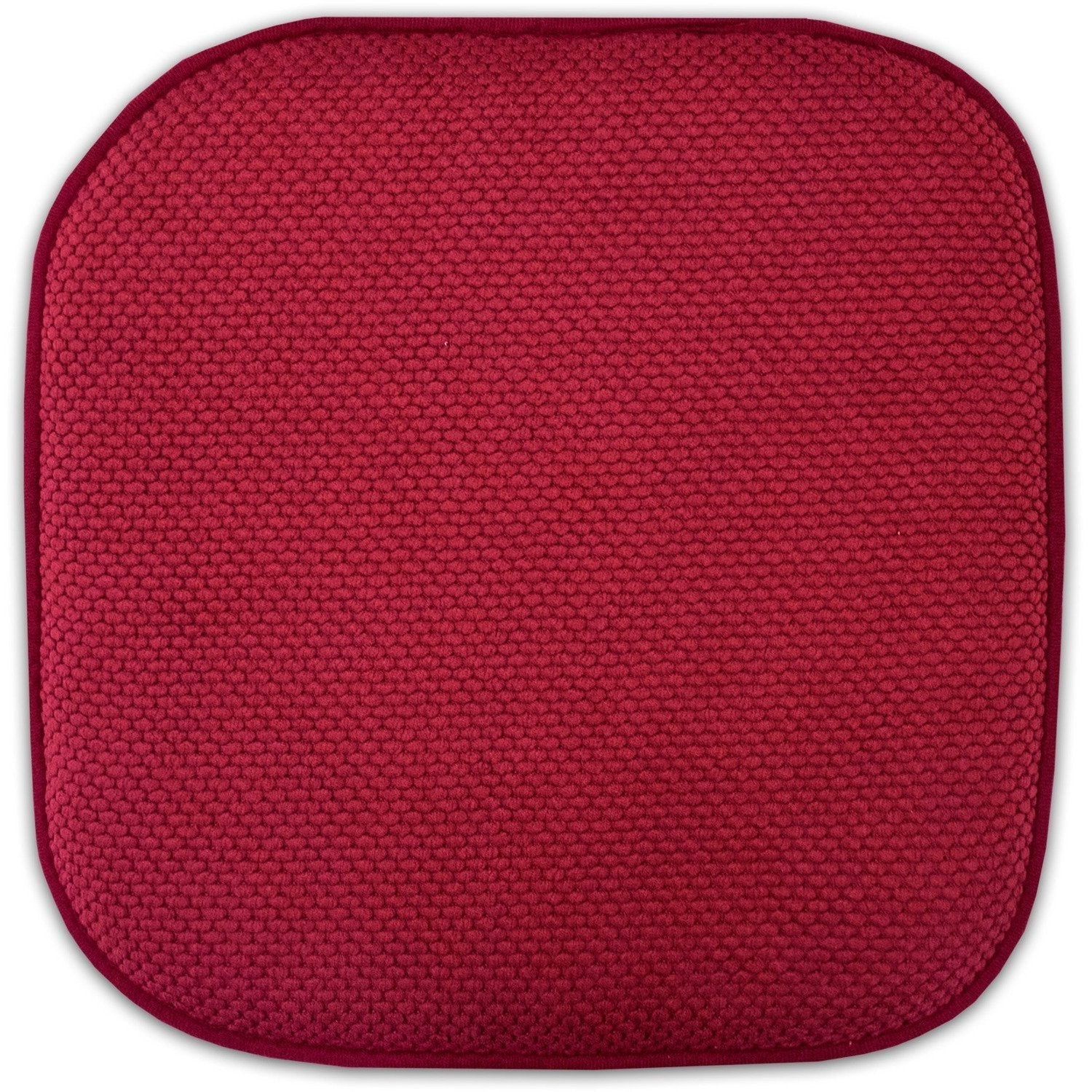 Honeycomb Chair Cushion Set Red - Top