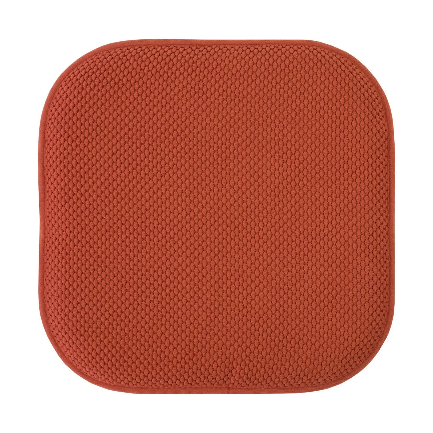 Honeycomb Chair Cushion Set Rust - Top