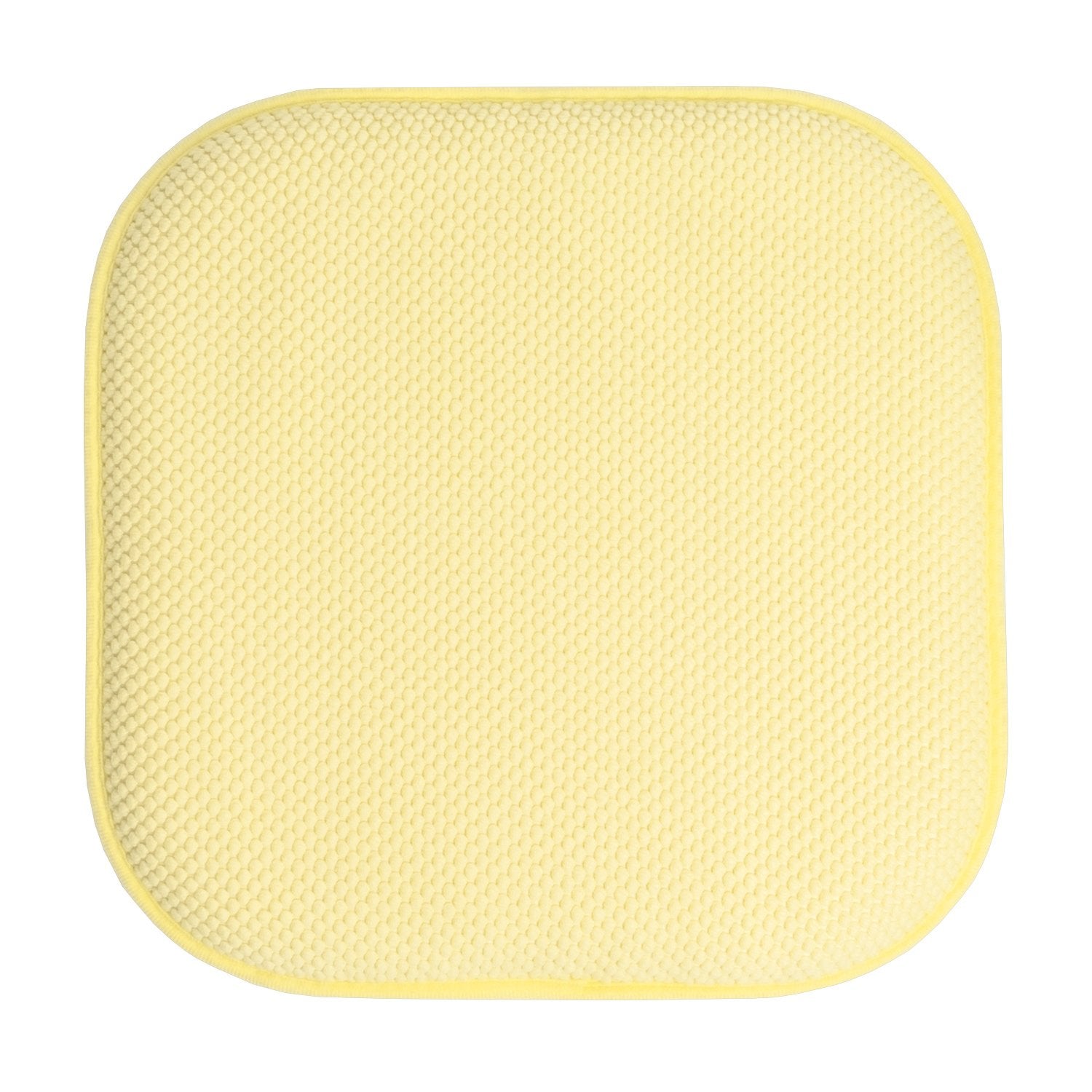 Honeycomb Chair Cushion Set Yellow - Top