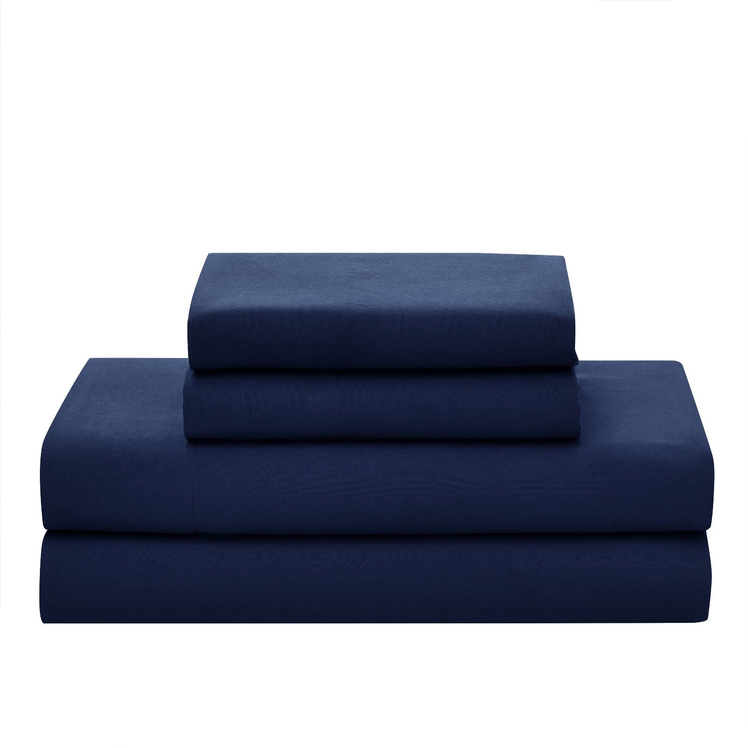 Seersucker 8-Piece Bed in a Bag Set Navy - Sheets