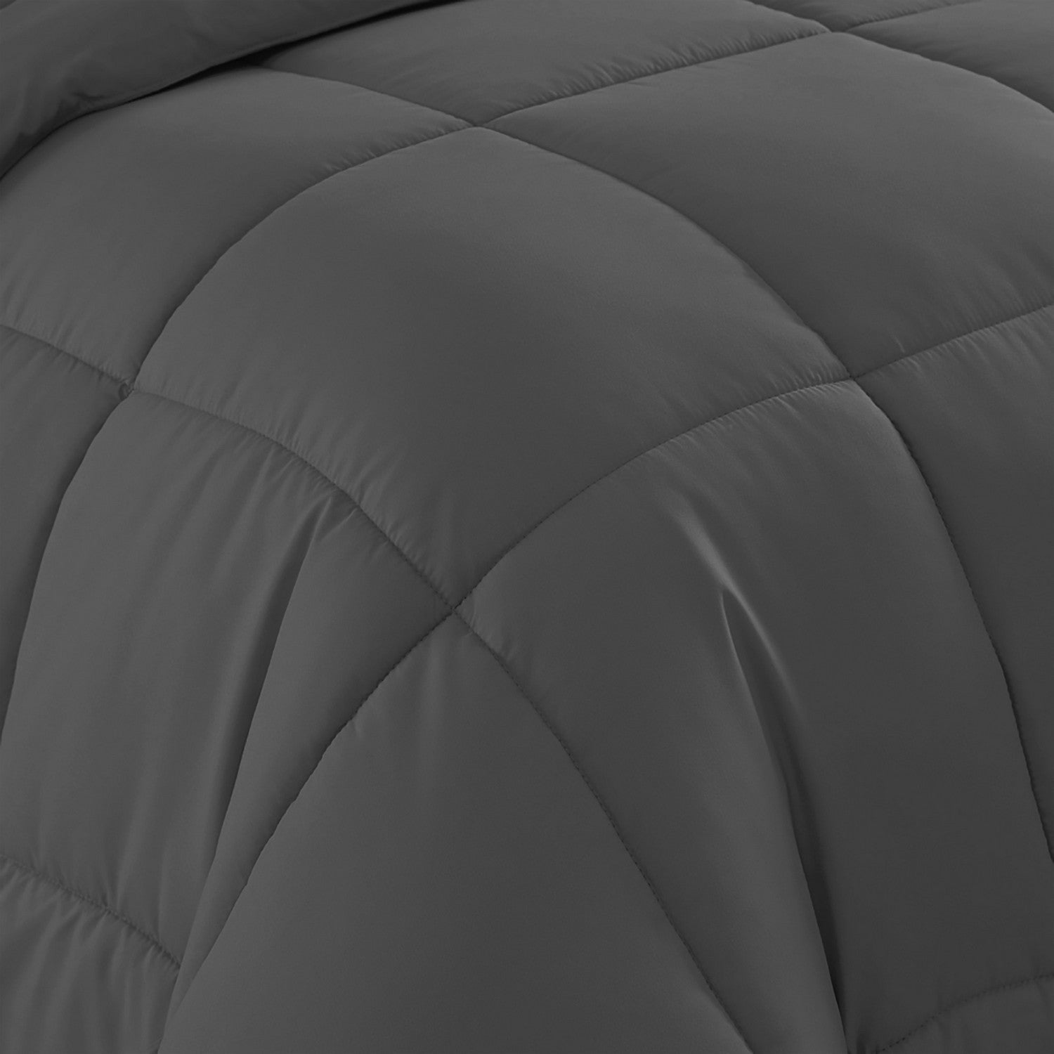 Essential 7-Piece Bed in a Bag Set Gray - Detail