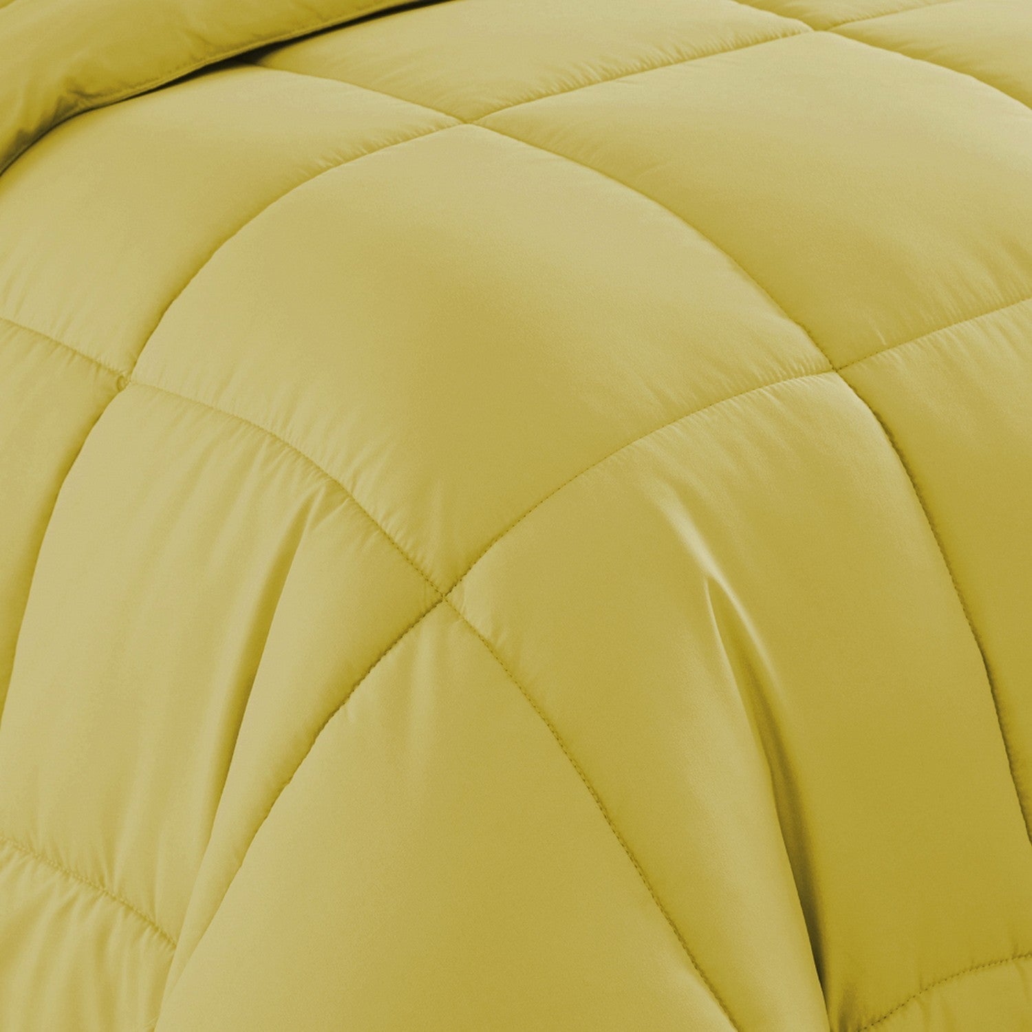 Essential 7-Piece Bed in a Bag Set Yellow - Detail
