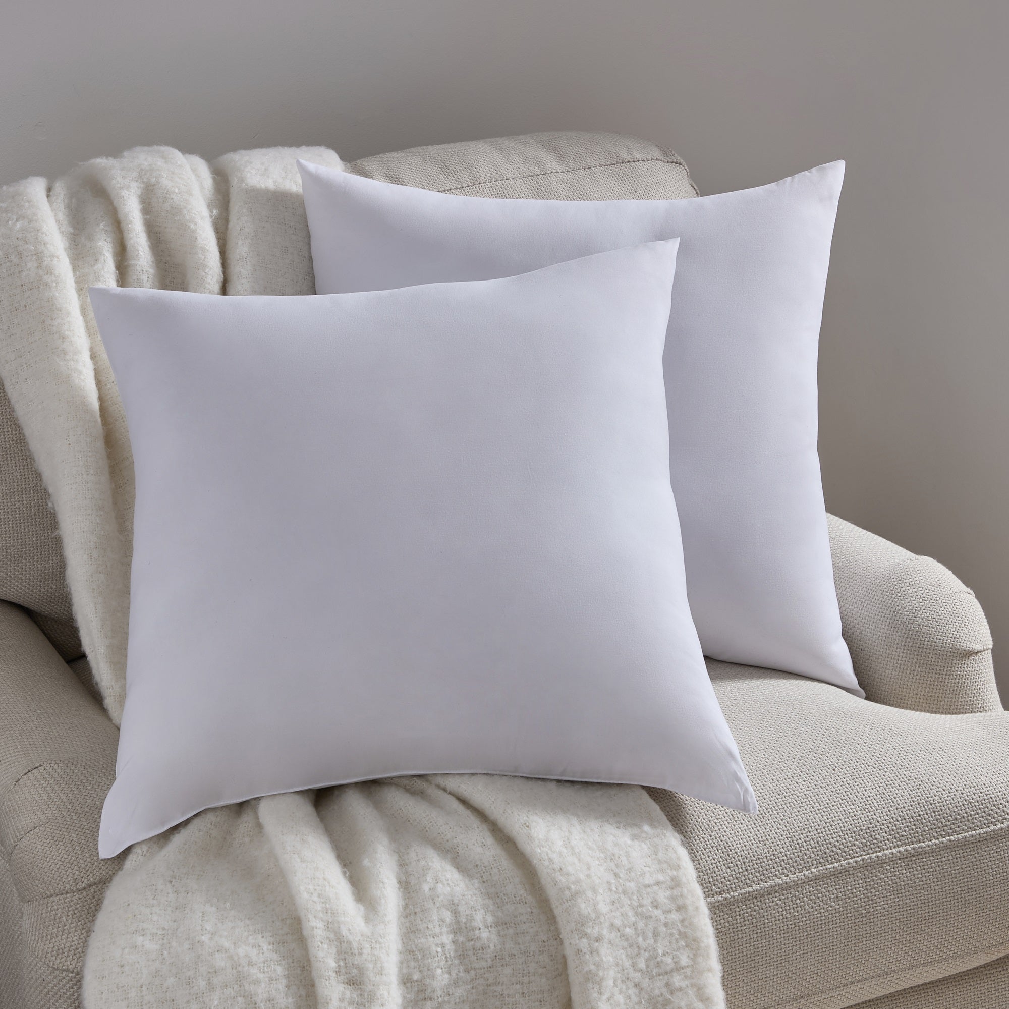 Down Alternative Throw Pillow Inserts, Various Sizes Sweet Home