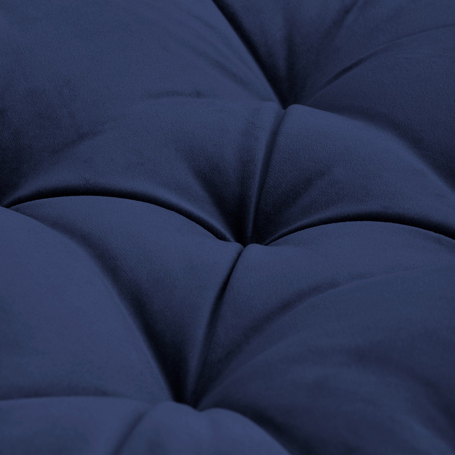 Floor Pillow, Navy - Fabric