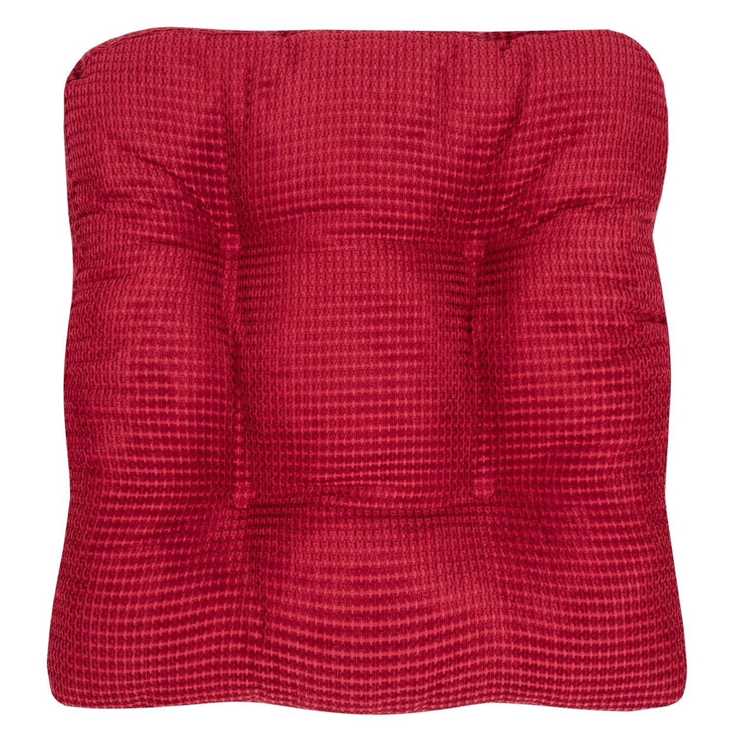 Red seat online cushions