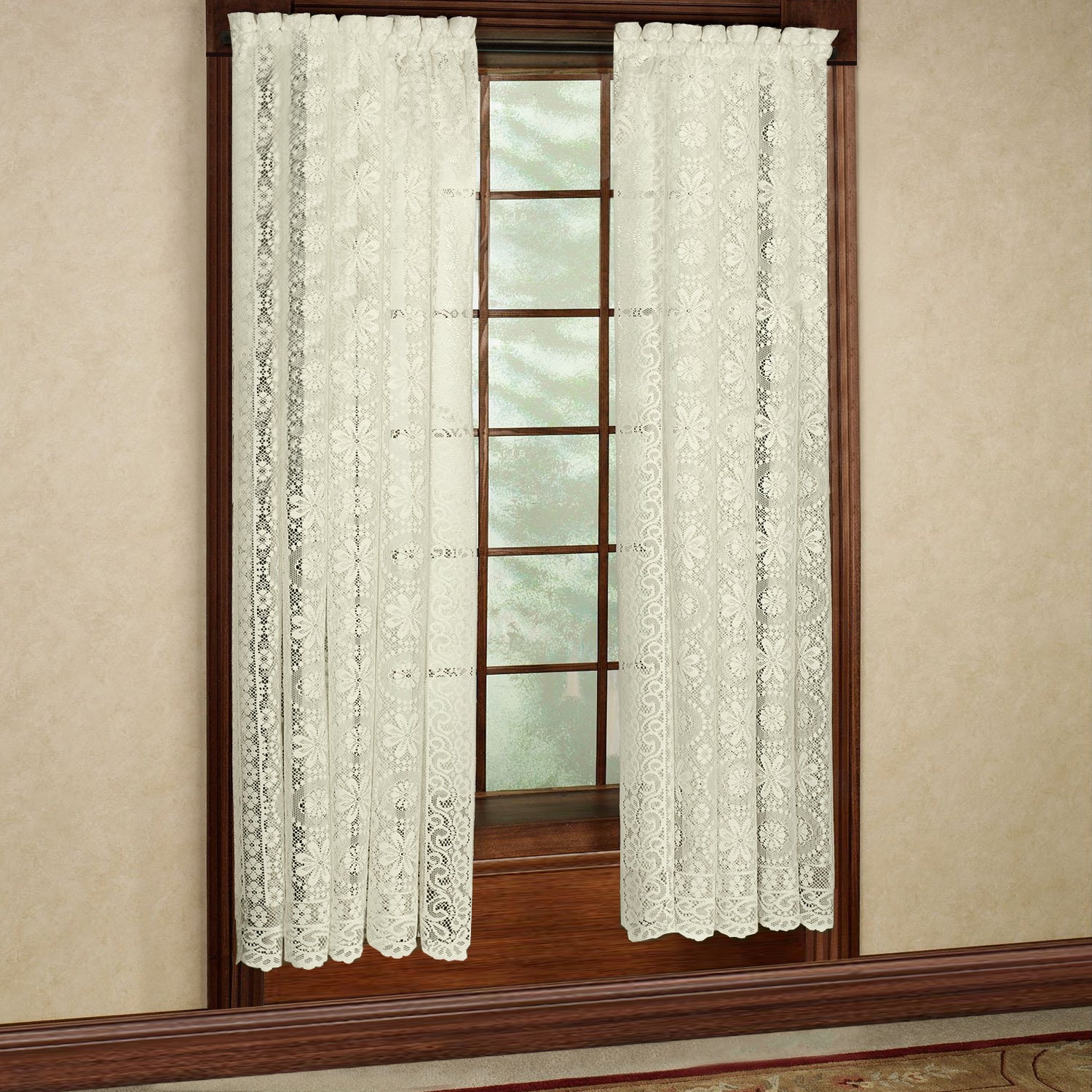 Hopewell Floral Window Curtain | Sweet Home Collection