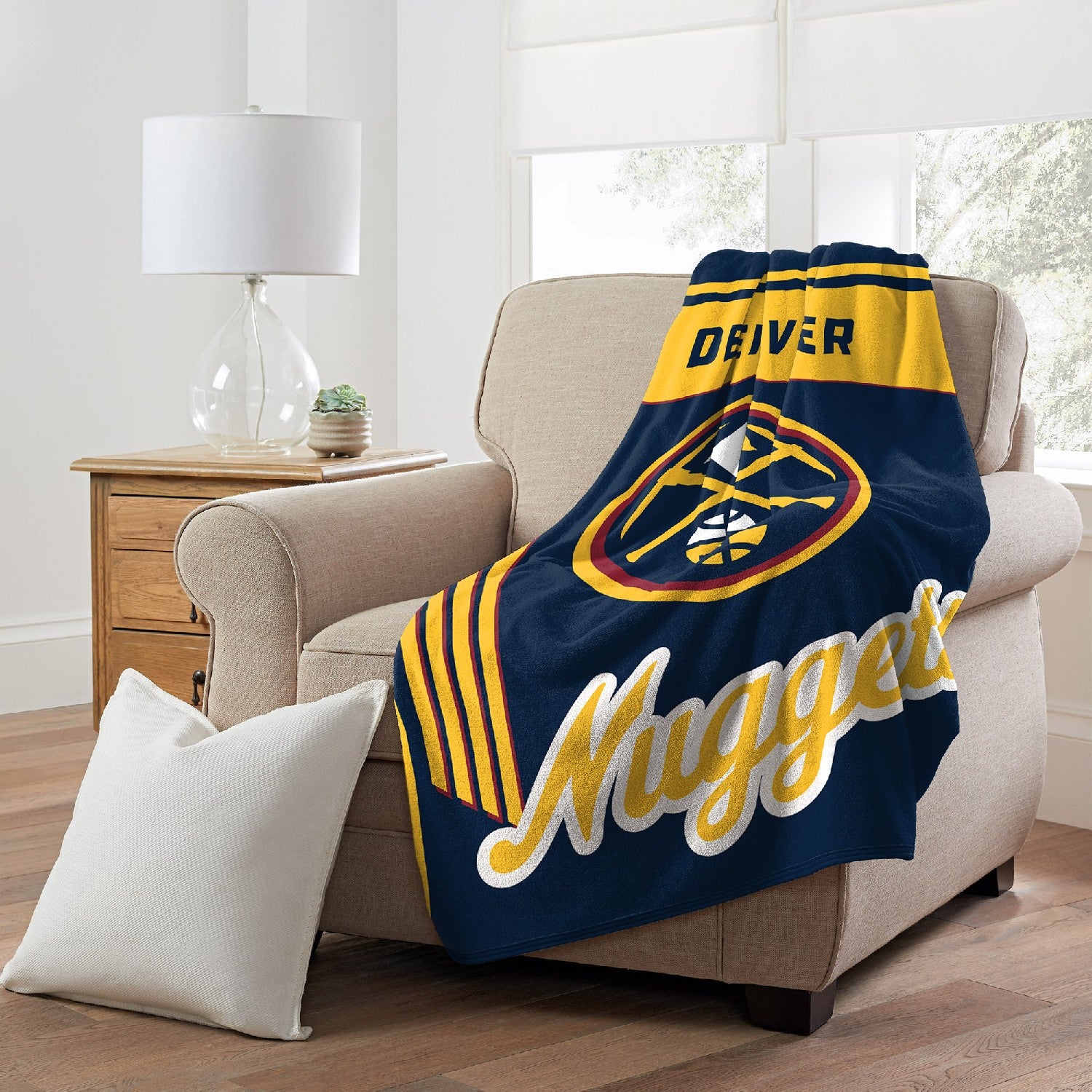 NBA Throw Blanket Denver Nuggets - Couch