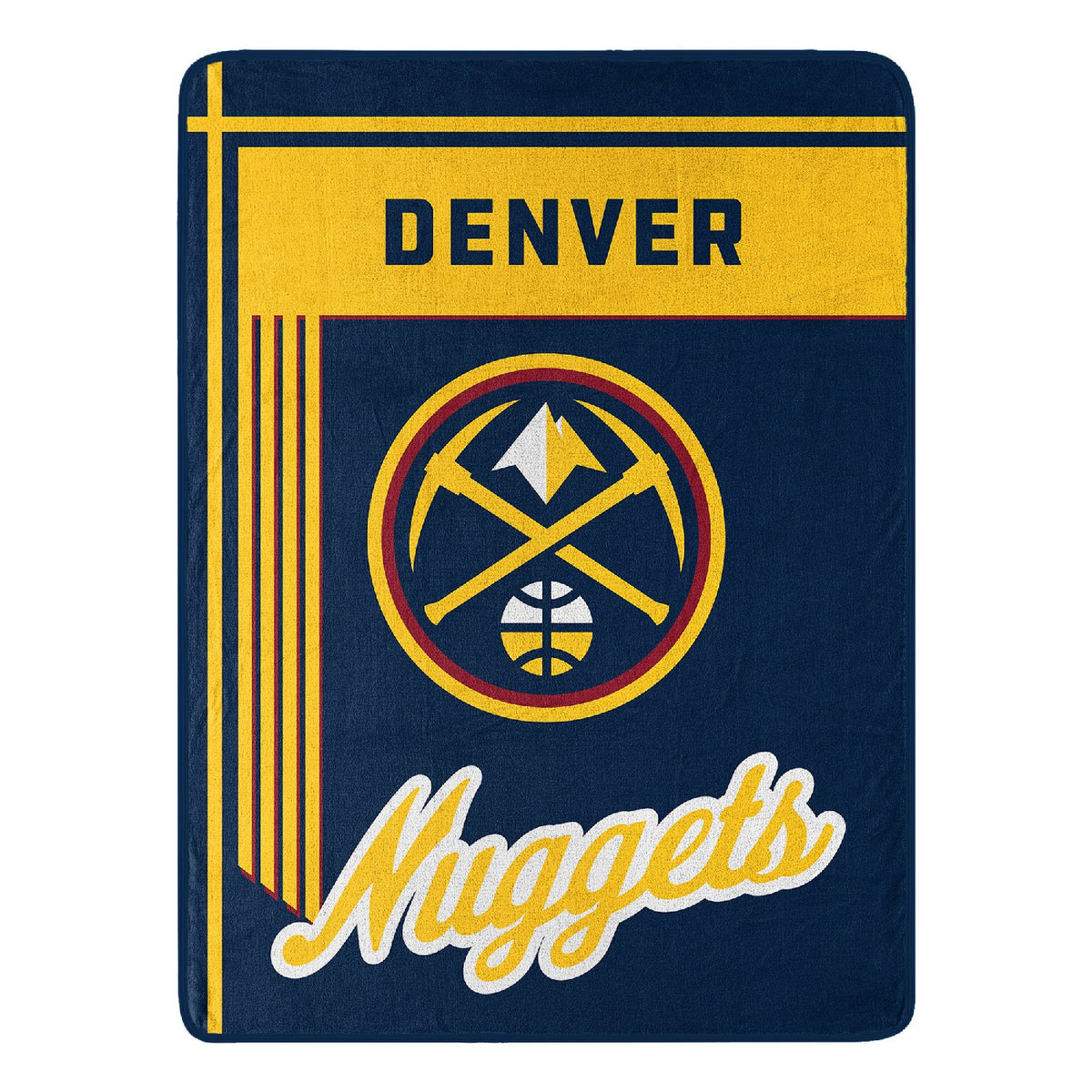 NBA Throw Blanket Denver Nuggets - Open Blanket