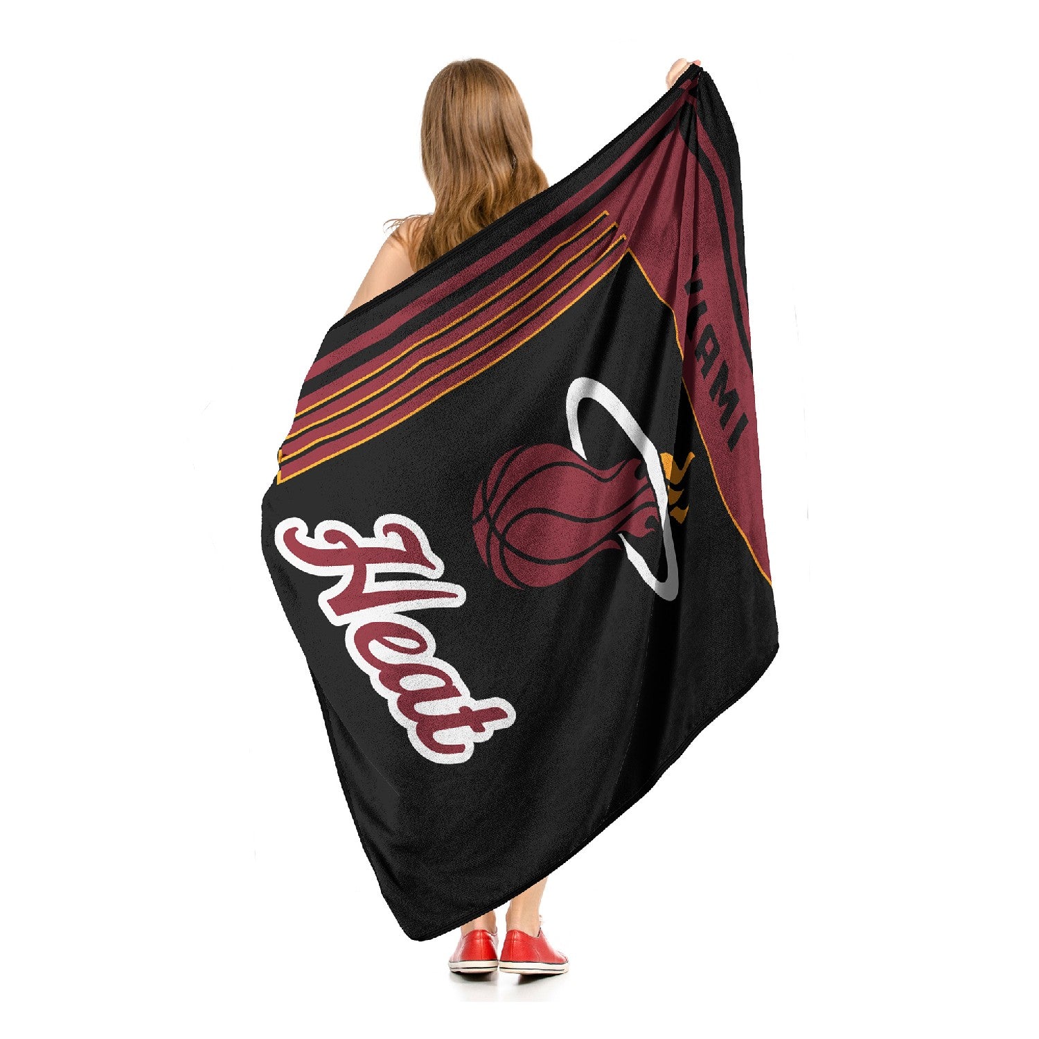 Miami Heat NBA Officially Licensed Throw Blanket 46x60