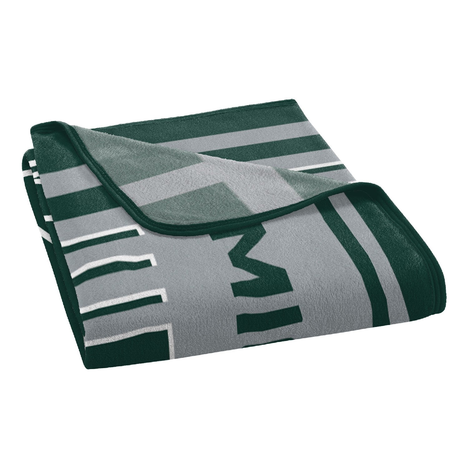 NCAA Throw Blanket Michigan State Spartans - Folded