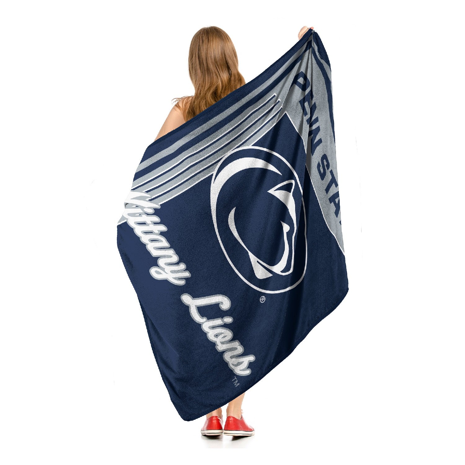 NCAA Throw Blanket Penn State Nittany Lions - Model