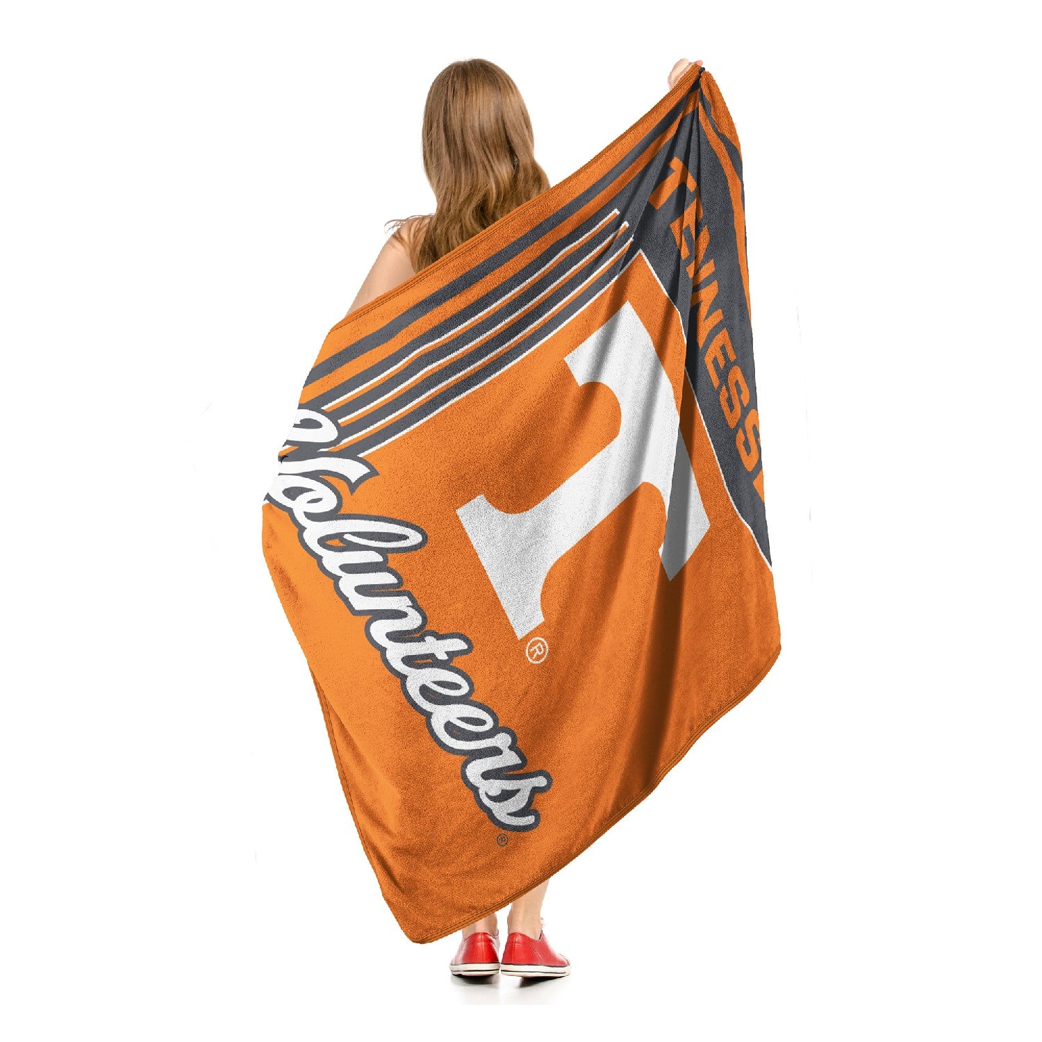 NCAA Throw Blanket Tennessee Volunteers - Model