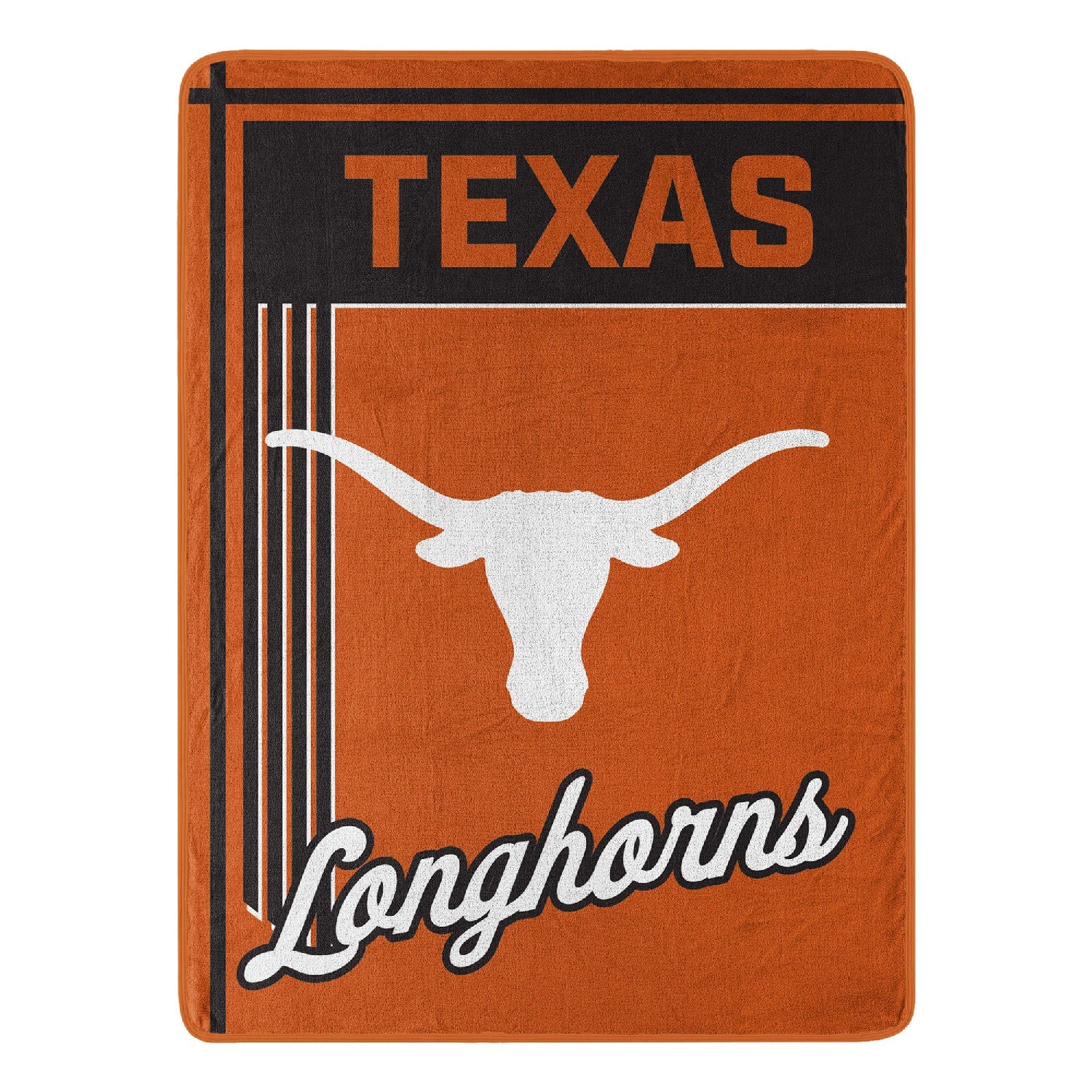 NCAA Throw Blanket Texas Longhorns - Open Blanket