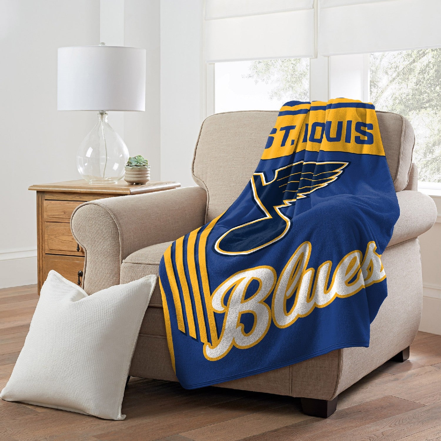 NHL Throw Blanket St Louis Blues - Couch