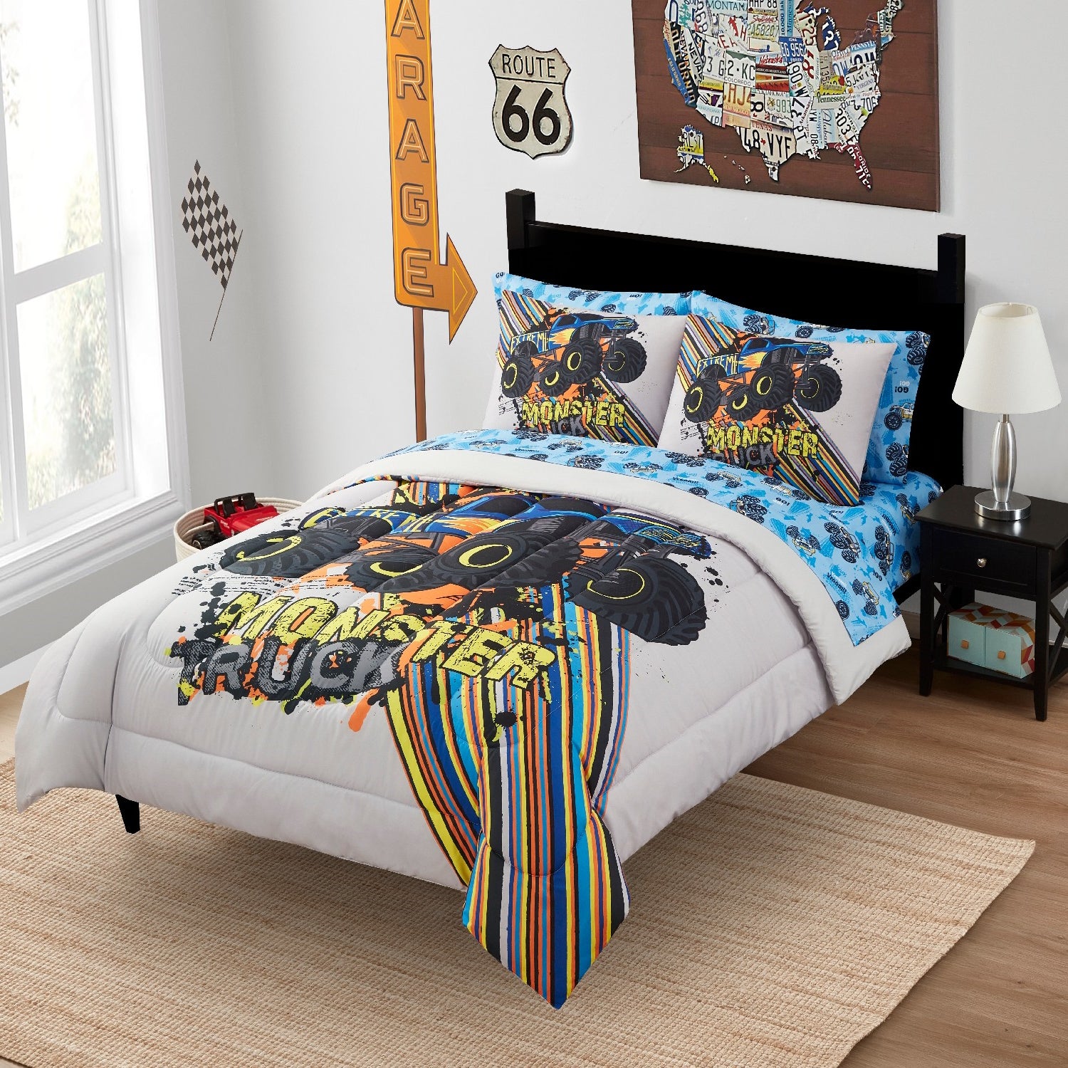 Printed Kids Bed in a Bag Set
