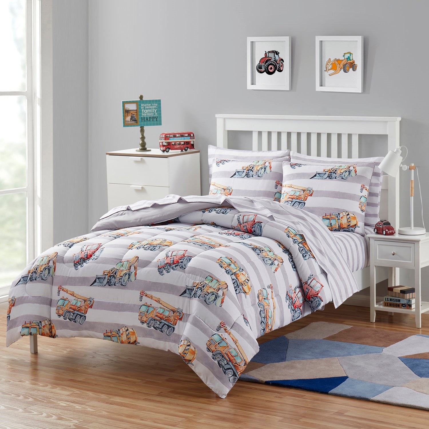 Printed Kids Bed in a Bag Set