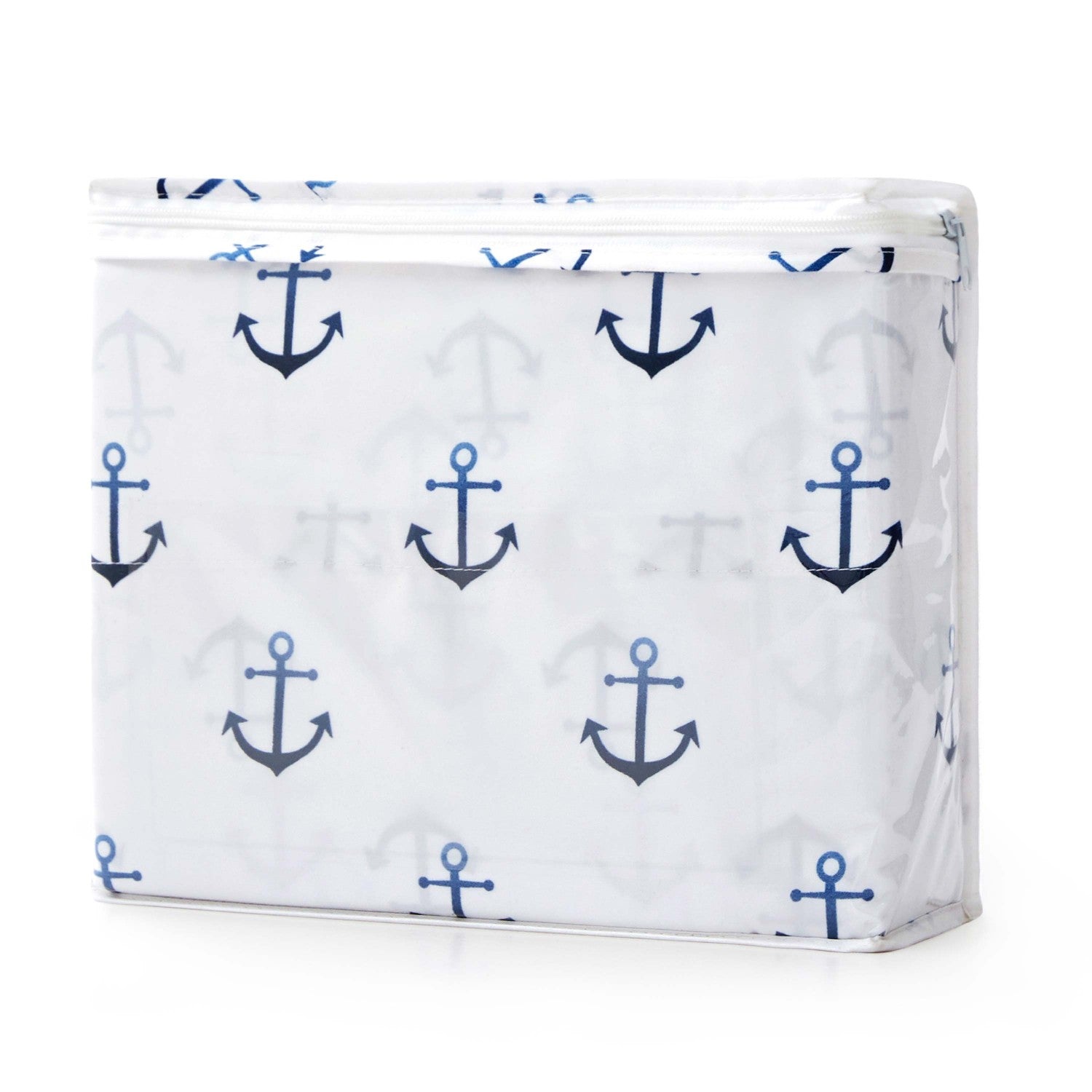 Printed Kids Bed Sheet Set (Ombre Anchors) - Package