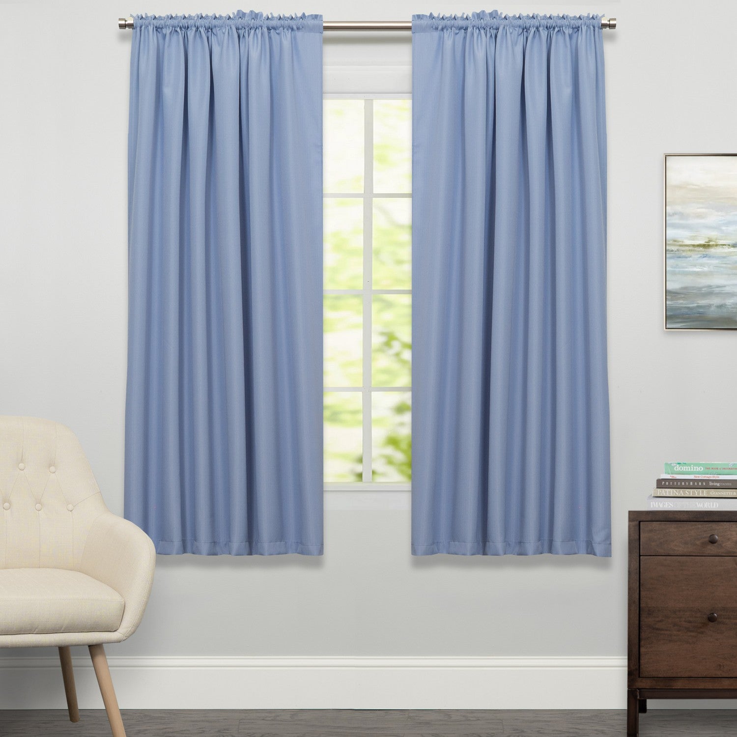 Ribcord Tailored Window Curtain