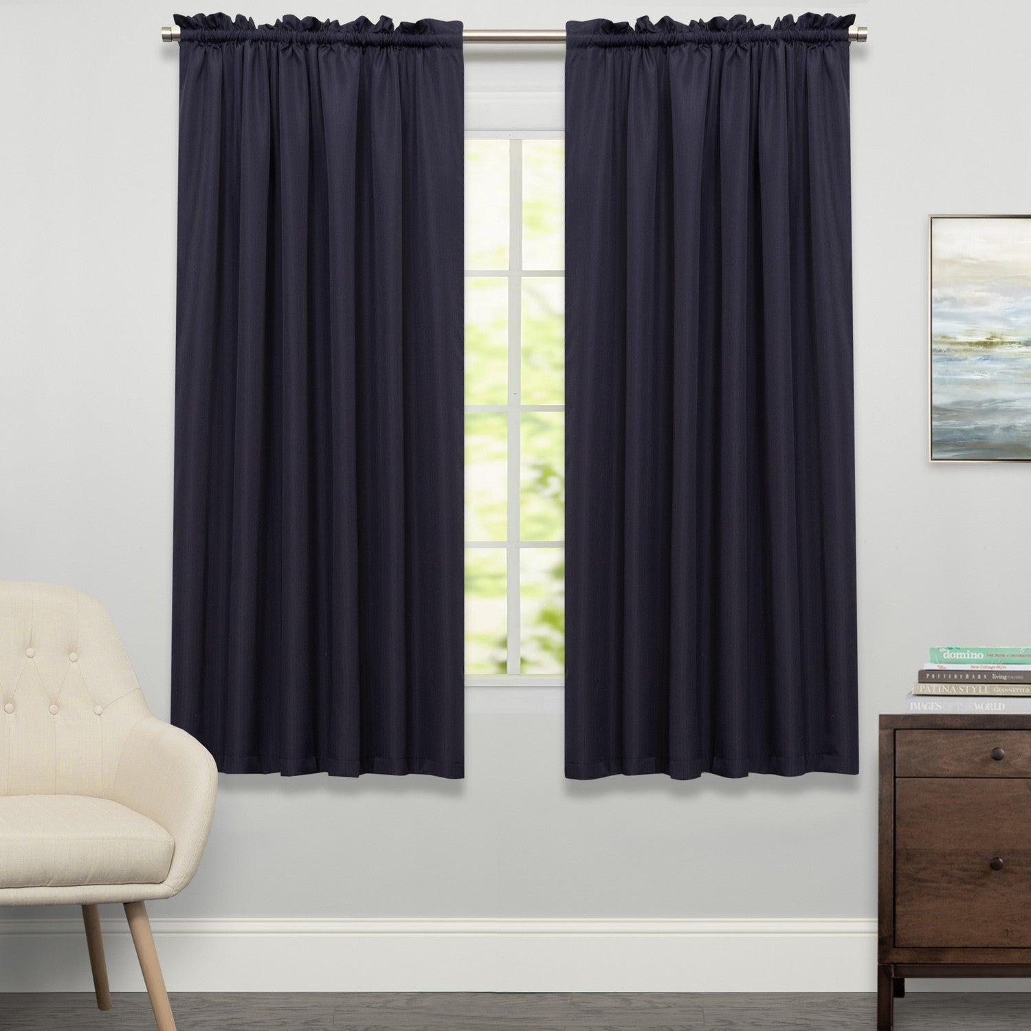 Ribcord Tailored Window Curtain