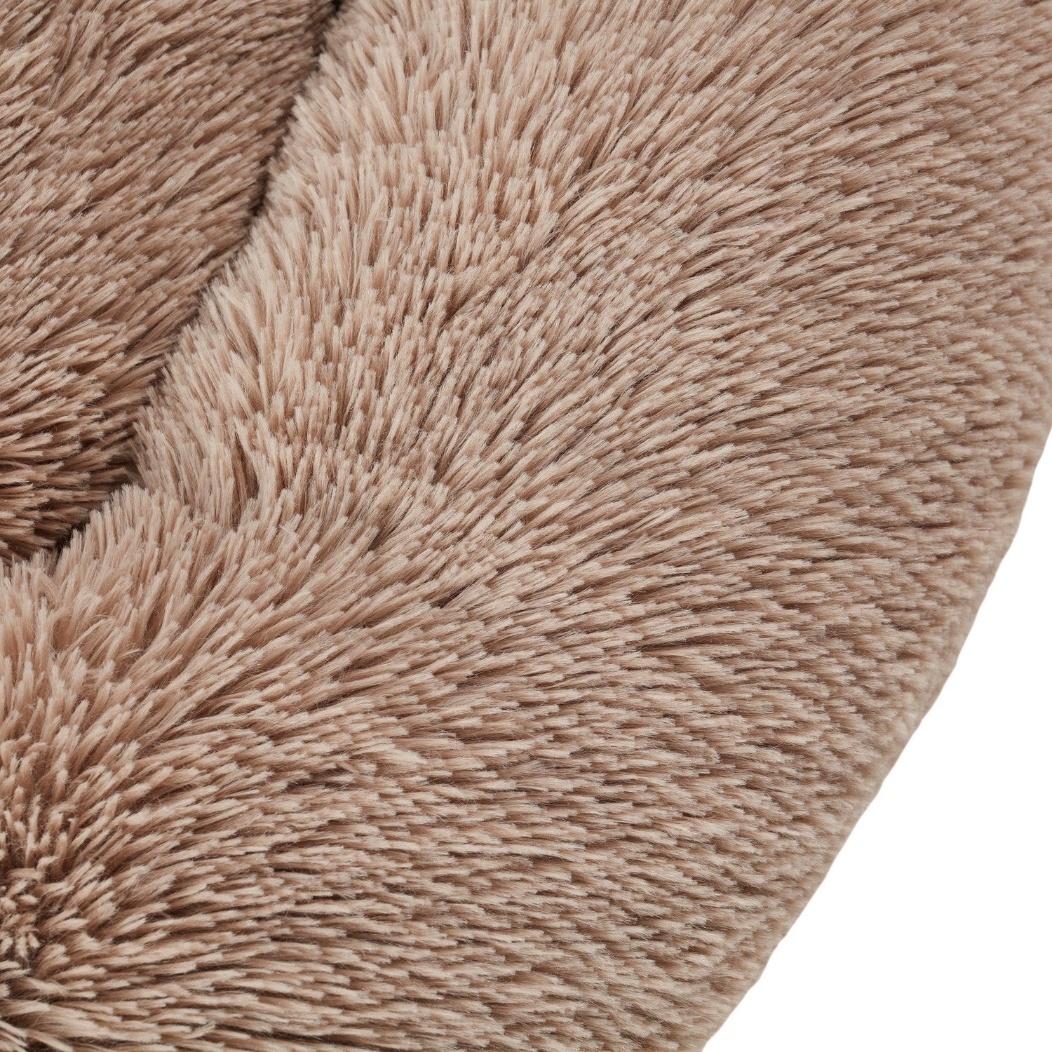 Shaggy Faux Fur Pet Bed