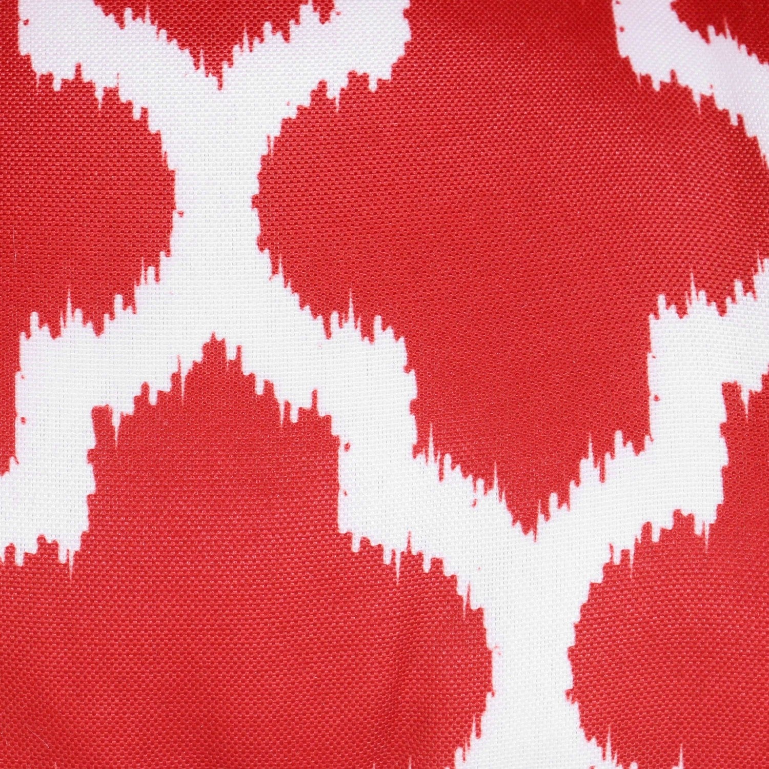 Tessa Ogee Chair Cushion Set Red - Fabric