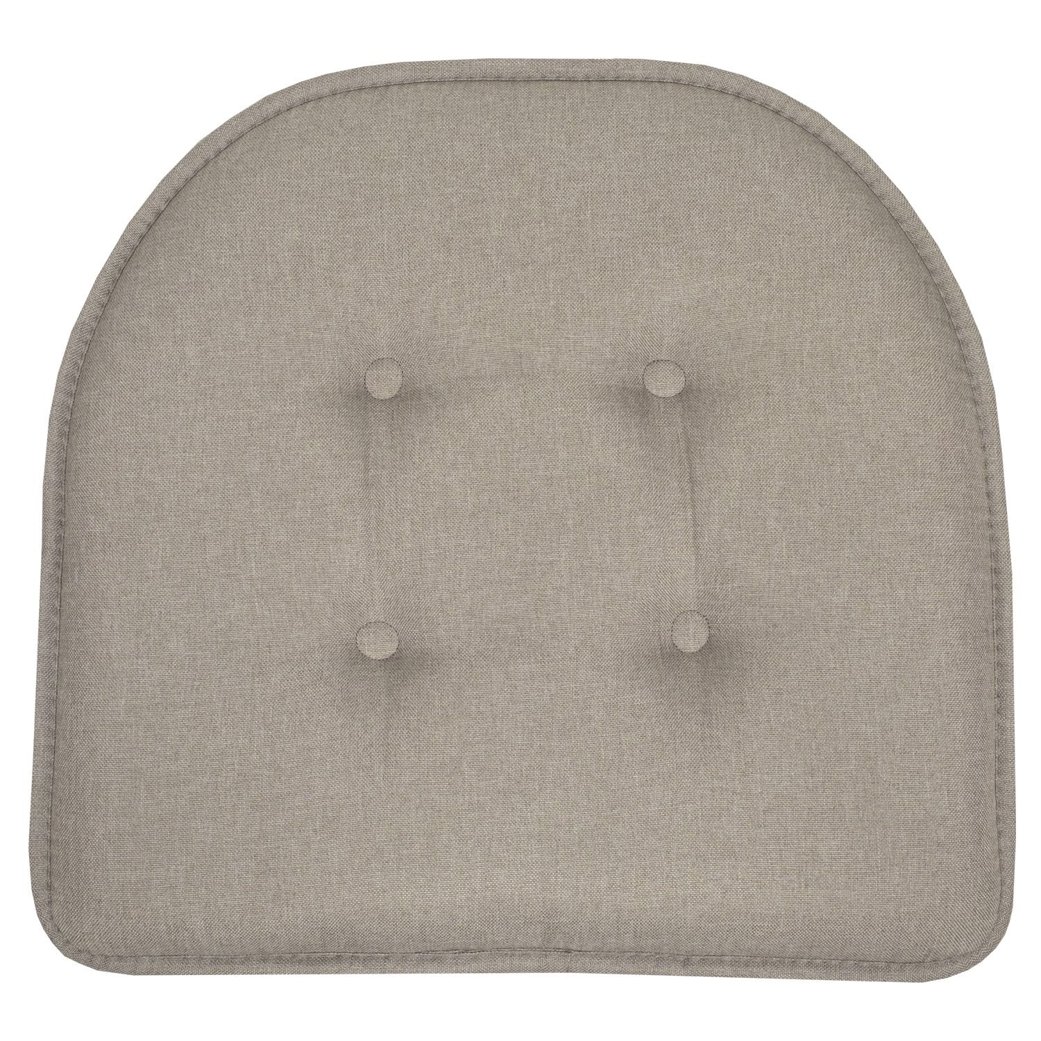 U-Shape Chair Cushion Set Khaki - Top