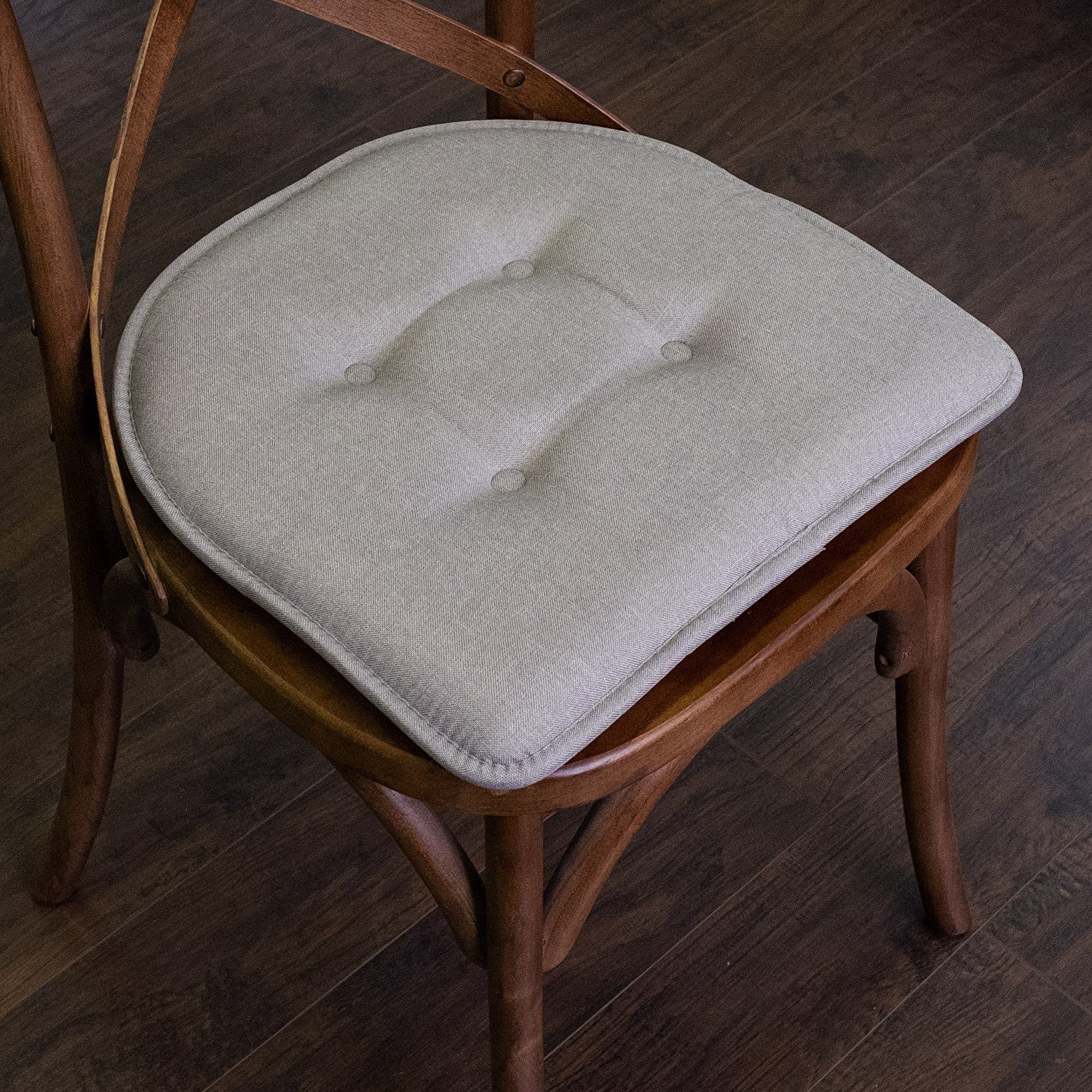 U-Shape Chair Cushion Set Khaki - Chair