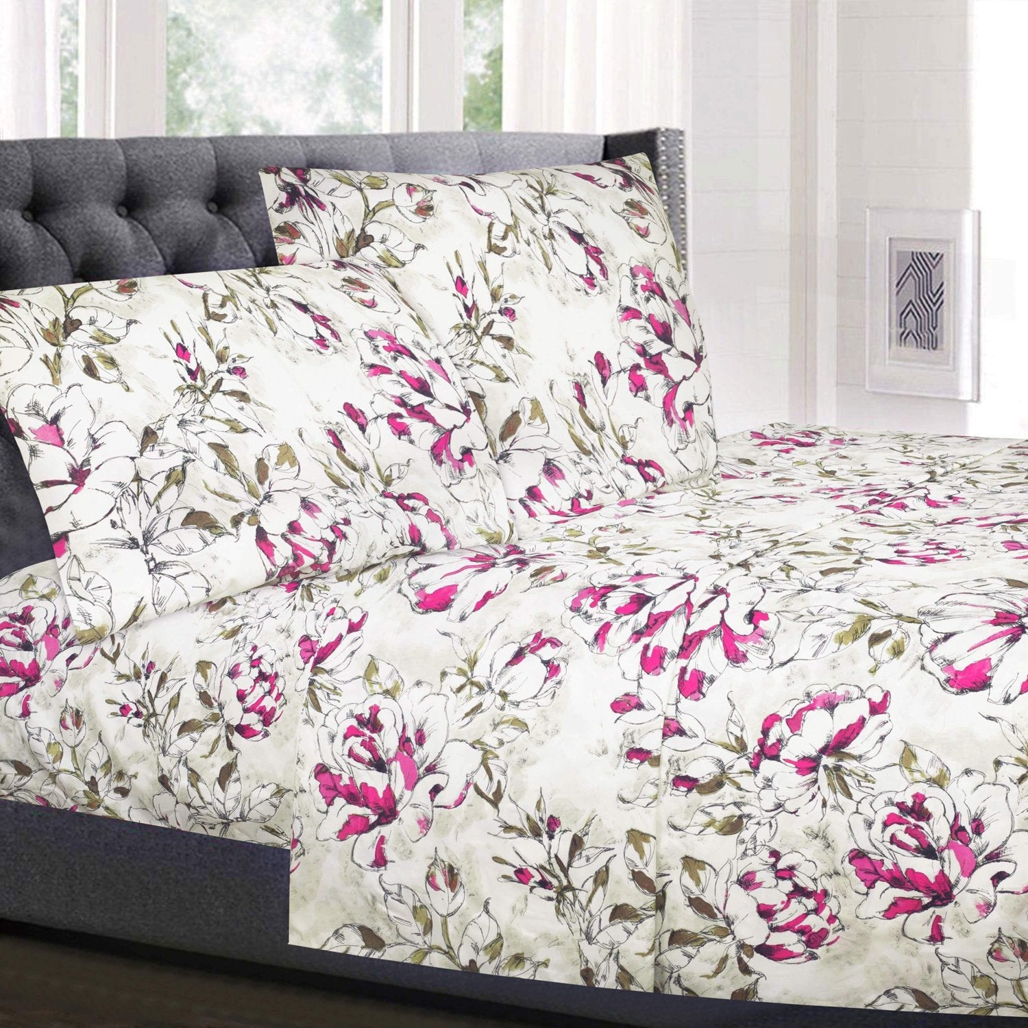 Classic 4-Piece Bed Sheet Set (Dolce) - Bed