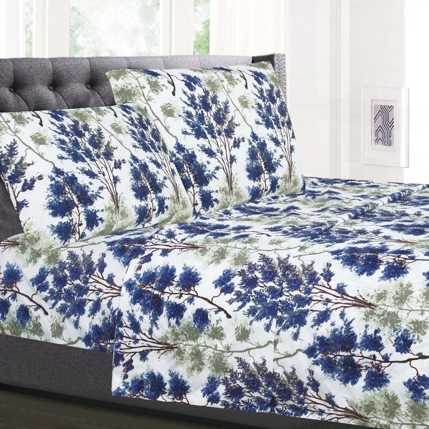 Classic 4-Piece Bed Sheet Set (Florence) - Bed