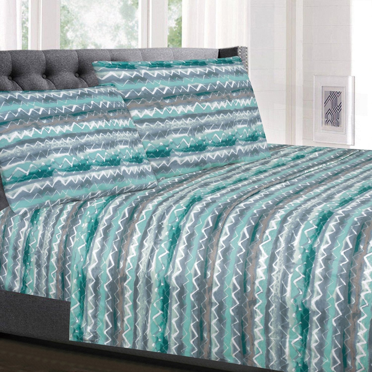 Classic 4-Piece Bed Sheet Set (Summerset) - Bed