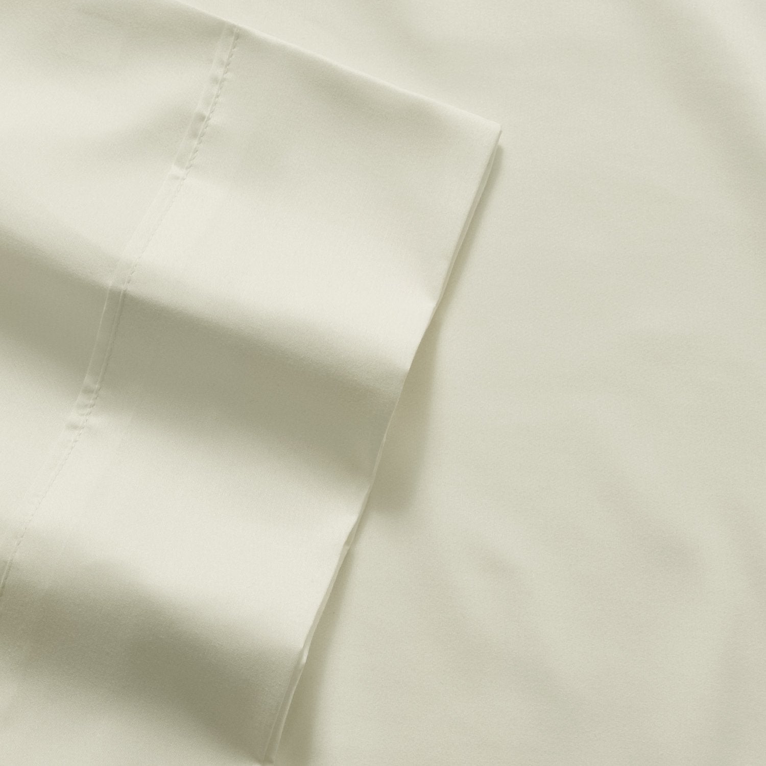 Deluxe 6-Piece Bed Sheet Set (Ivory) - Fabric